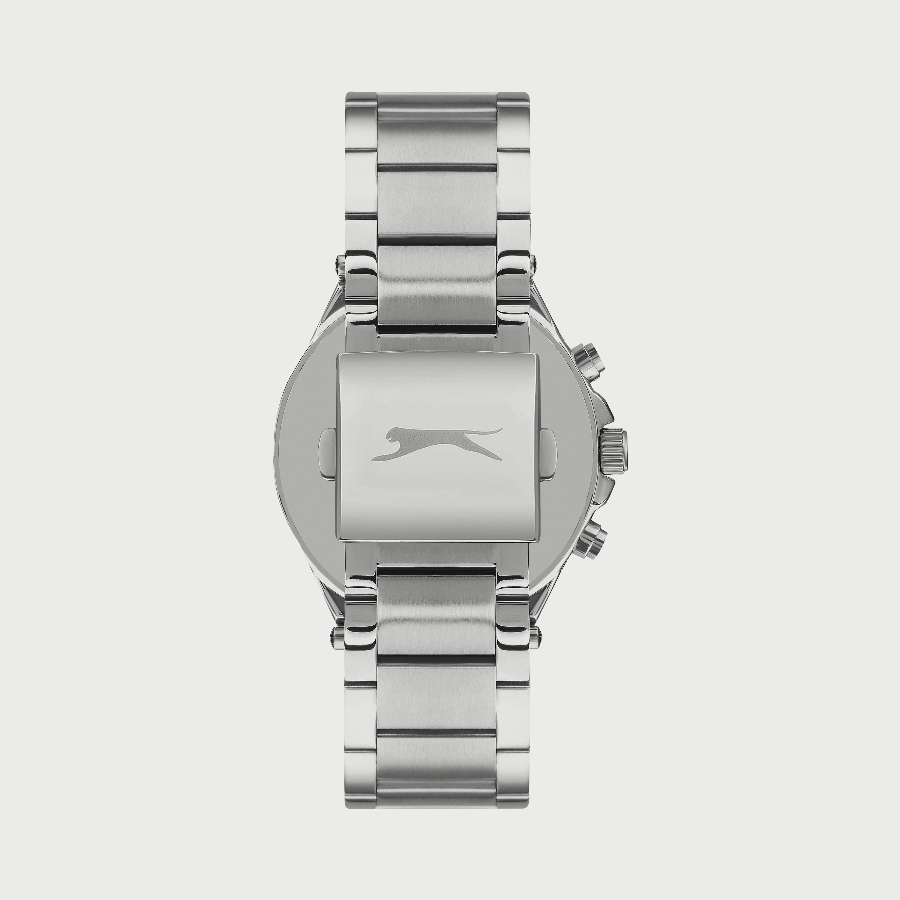  SL.9.6557.2.03 ساعة من سلازنجر للرجال كرونوغراف مزود بحزام من الستالس ستيل الفضي-men-watchesandjewellery-watches-image-3