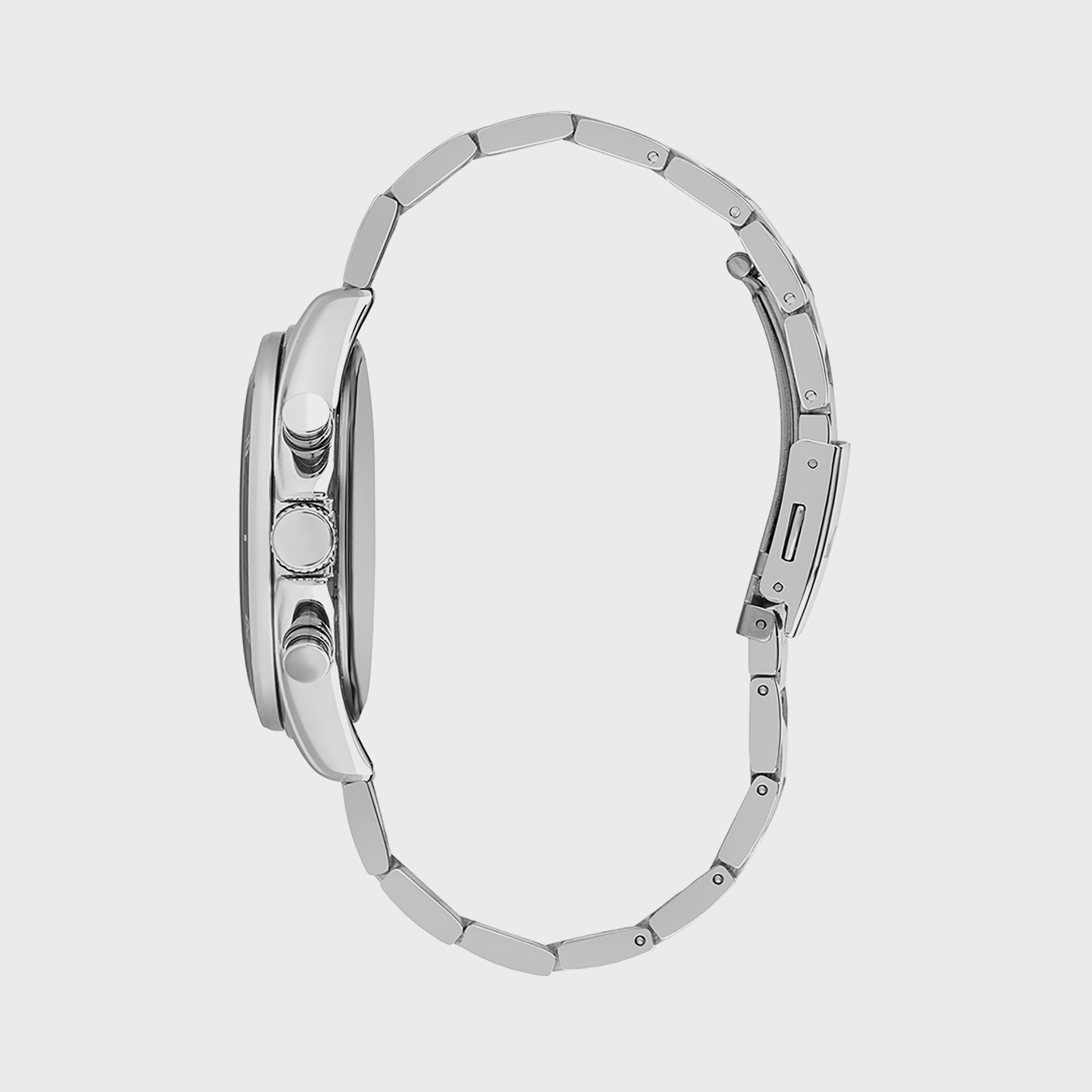  SL.9.6522.2.02 ساعة من سلازنجر للرجال كرونوغراف مزود بحزام من الستالس ستيل الفضي-men-watchesandjewellery-watches-image-2