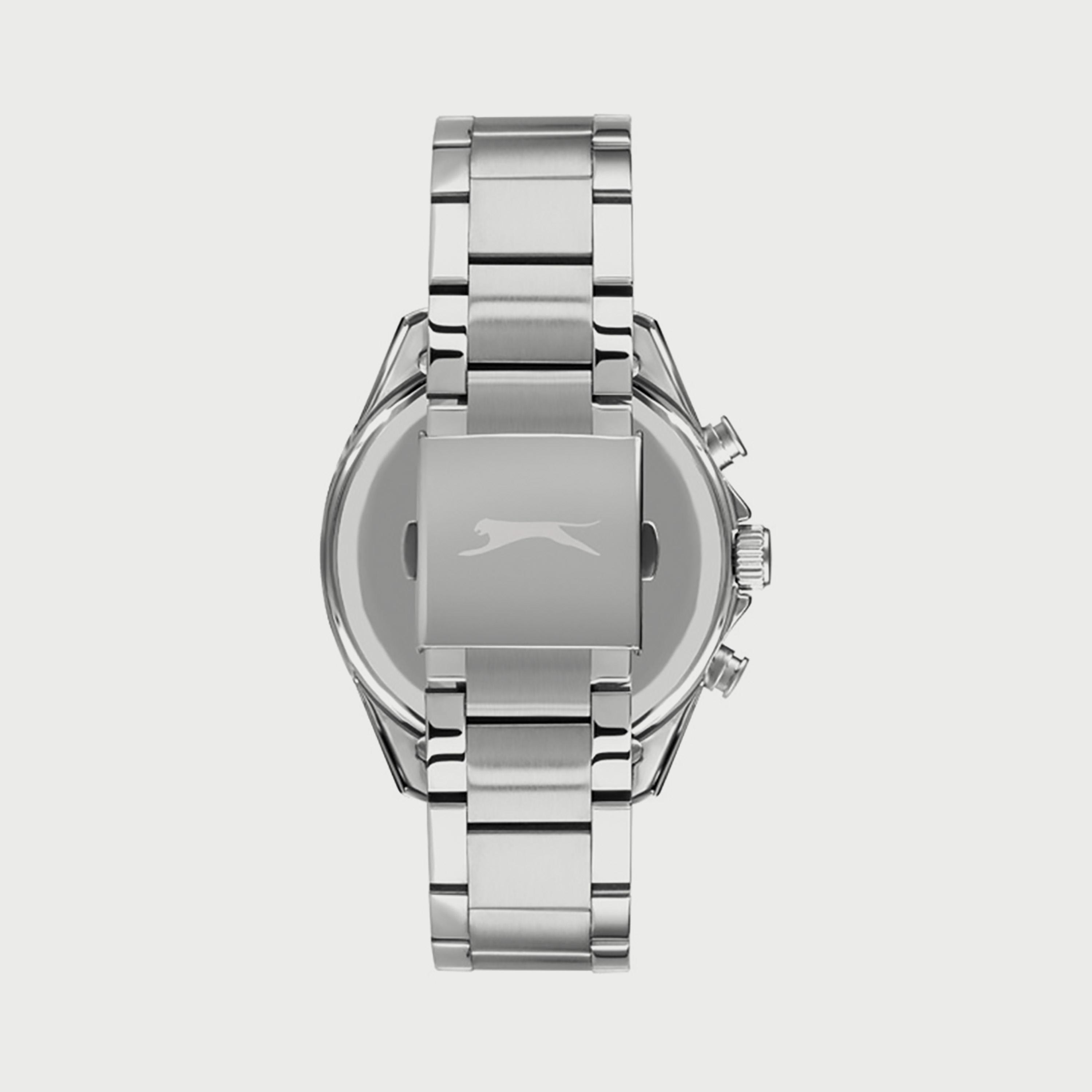  SL.9.6522.2.02 ساعة من سلازنجر للرجال كرونوغراف مزود بحزام من الستالس ستيل الفضي-men-watchesandjewellery-watches-image-3