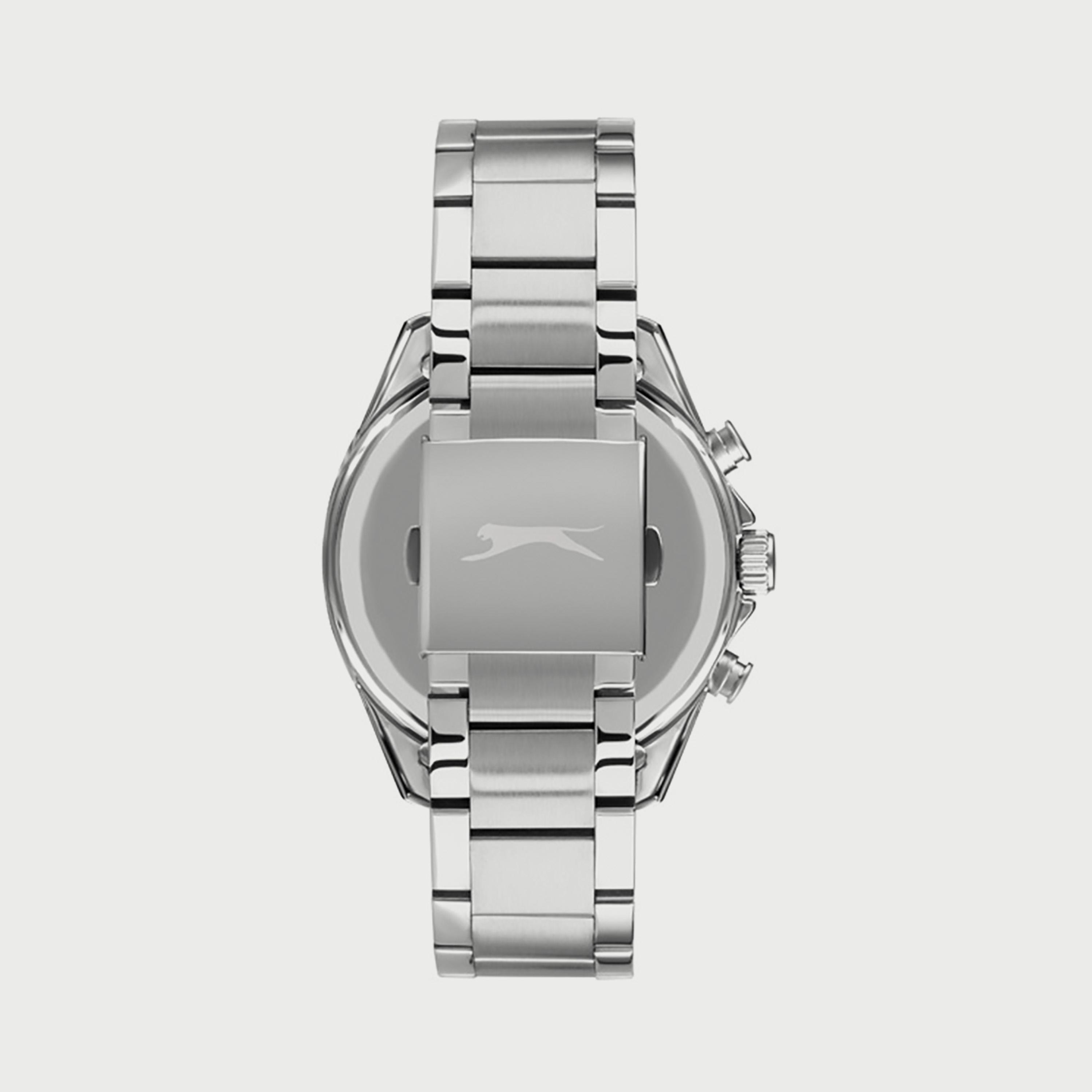 Slazenger Men's Silver Chronograph Stainless Steel Strap Watch SL.9.6522.2.03-men-watchesandjewellery-watches-image-3