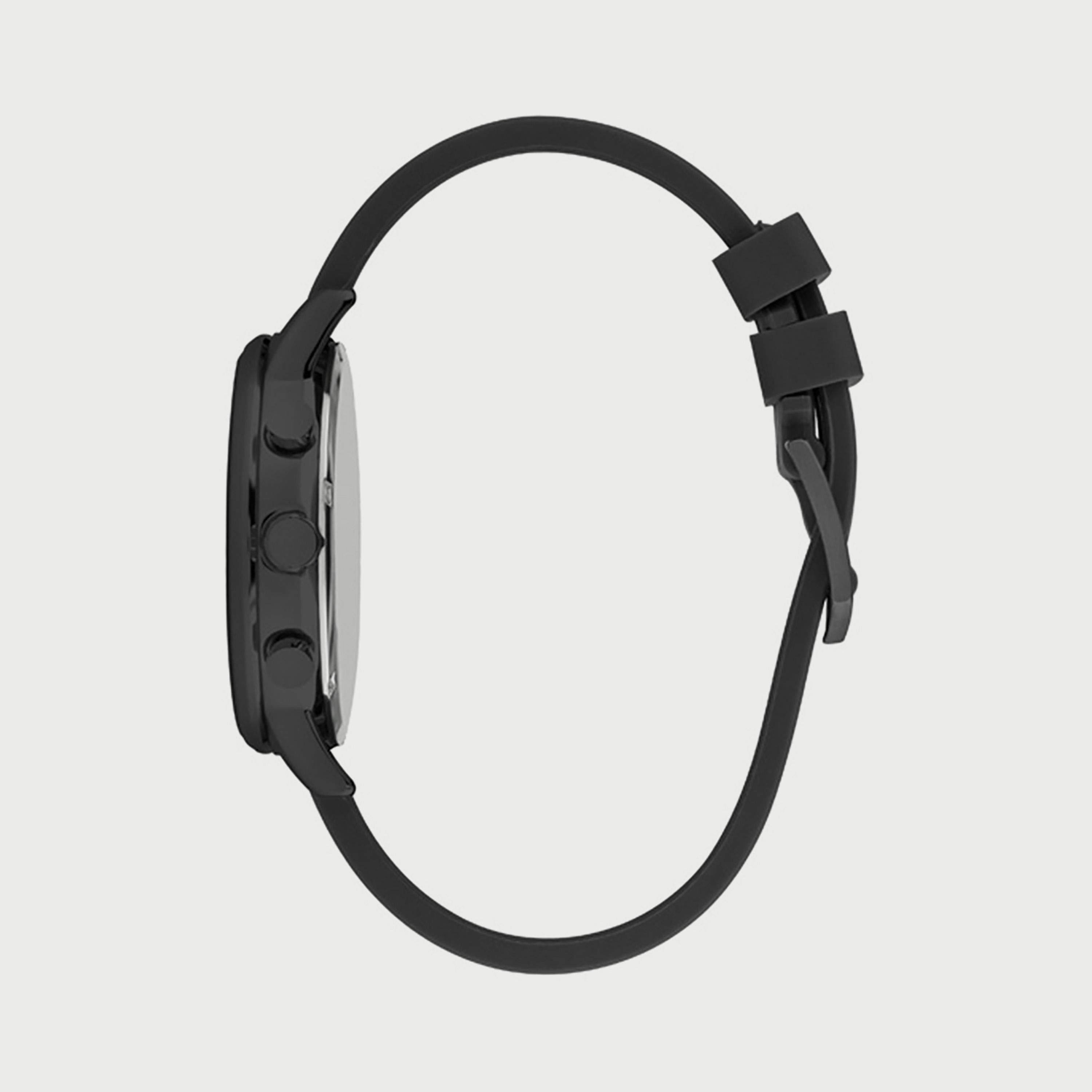 Slazenger Men's Black Chronograph Silicone Strap Watch SL.9.6501.2.01-men-watchesandjewellery-watches-image-2