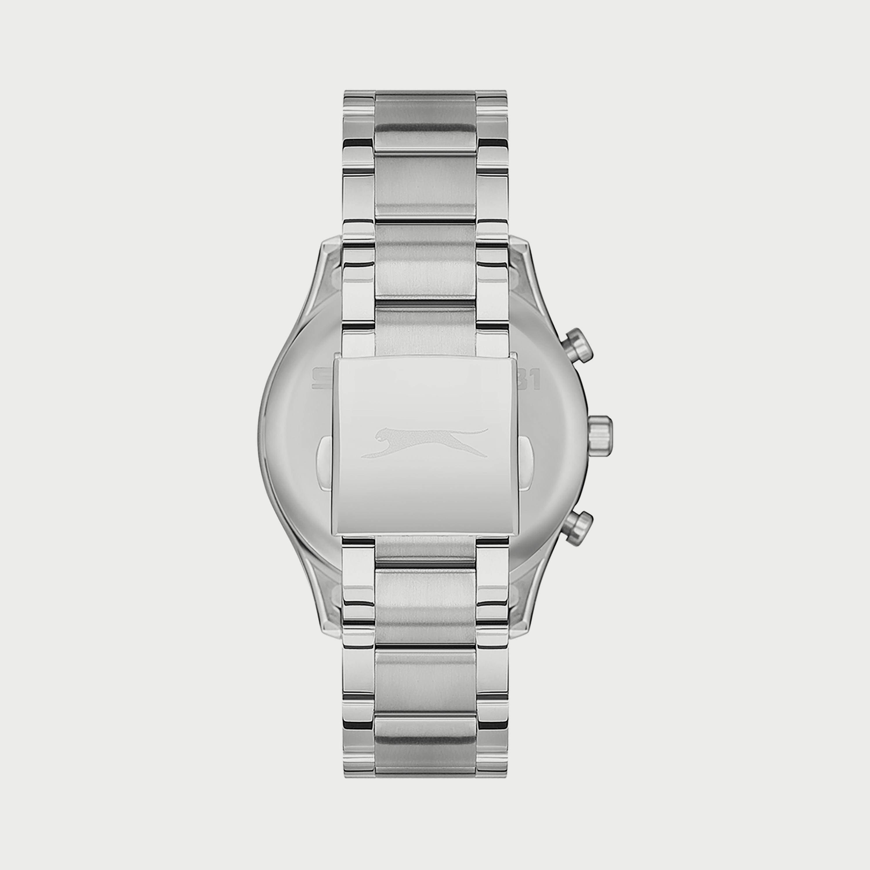  SL.9.6511.2.02 ساعة من سلازنجر للرجال كرونوغراف مزود بحزام من الستالس ستيل الفضي-men-watchesandjewellery-watches-image-3