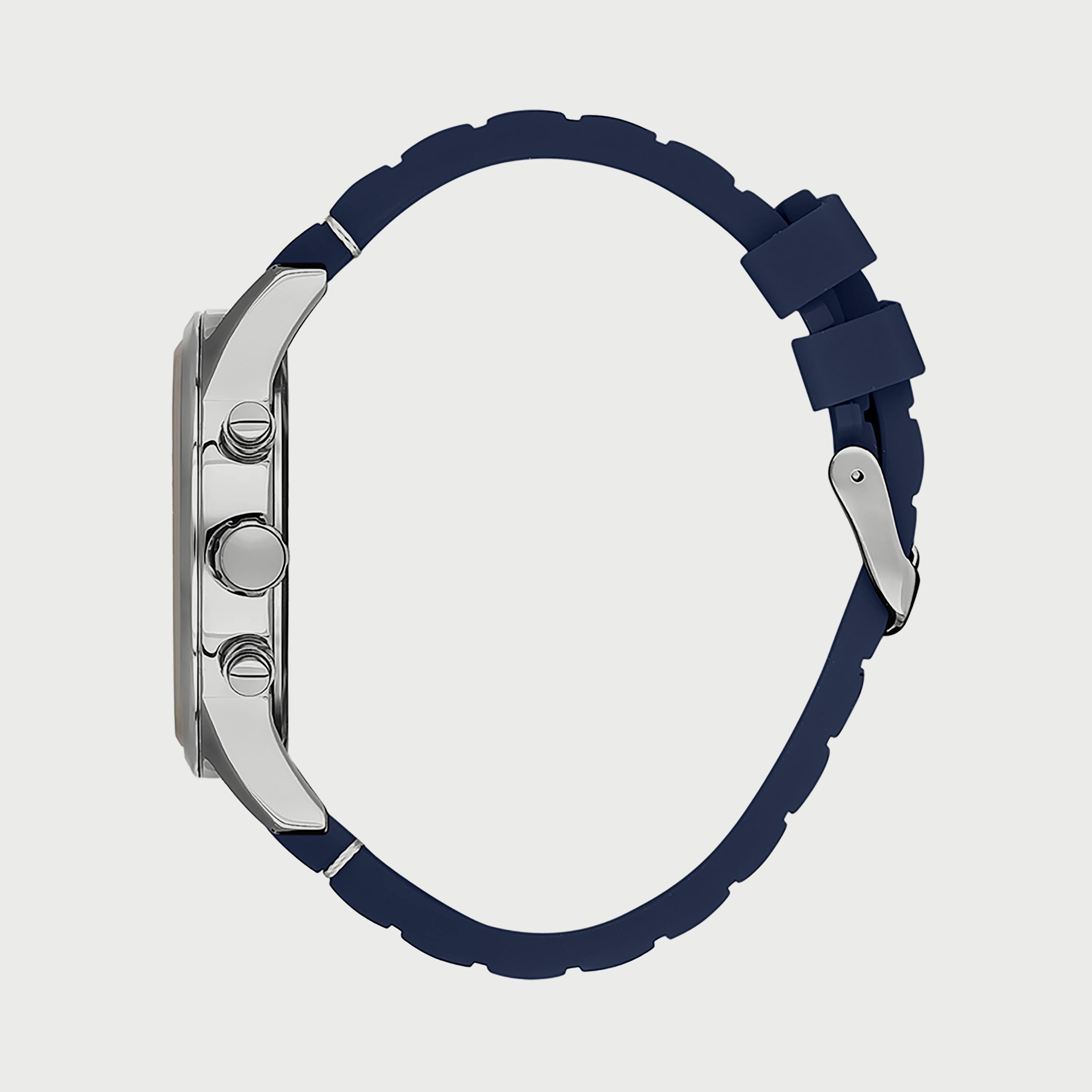  SL.9.6514.2.02 ساعة من سلازنجر للرجال مزود بسوار سيليكون كرونوغراف أزرق-men-watchesandjewellery-watches-image-2