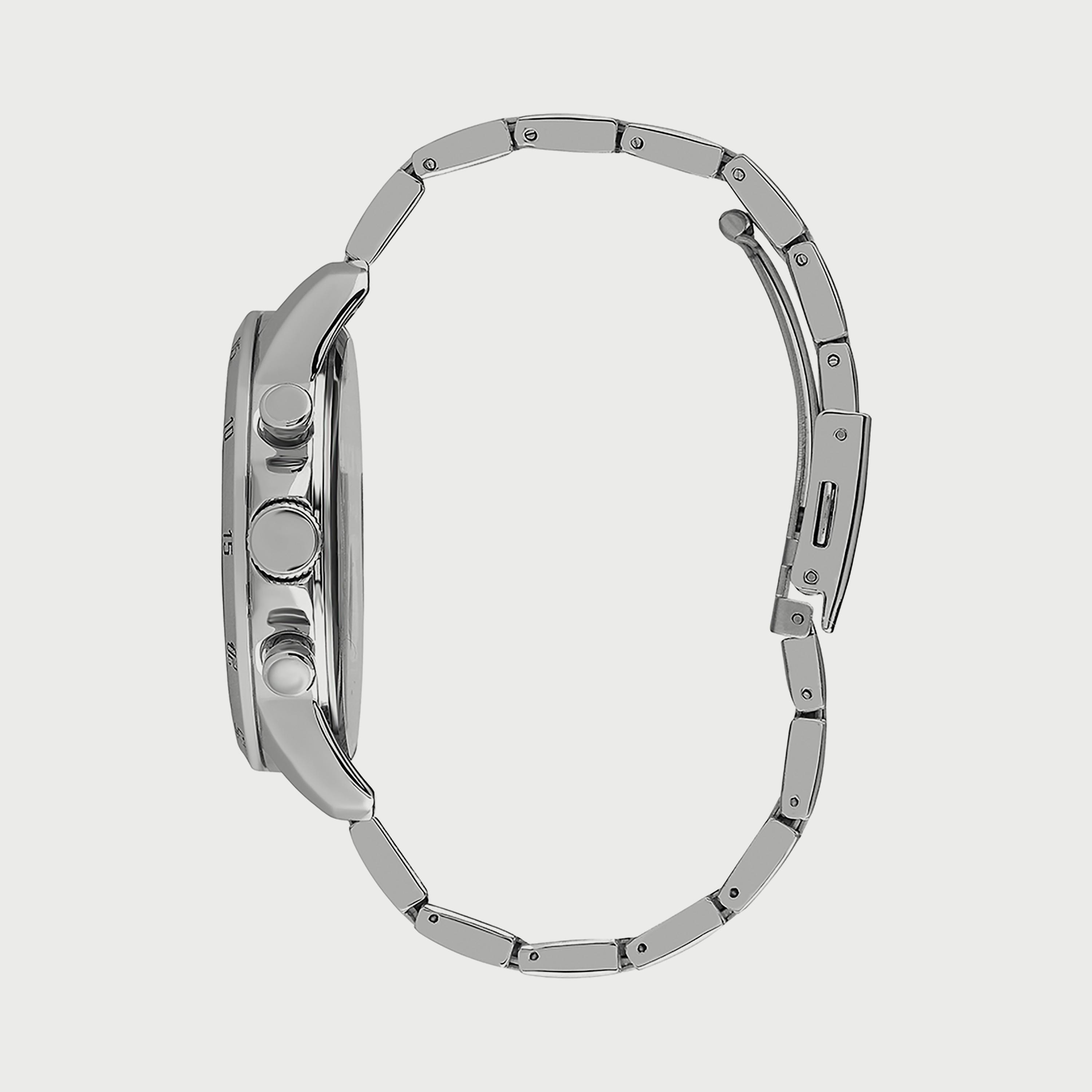 SL.9.6547.2.01 ساعة من سلازنجر للرجال كرونوغراف مزود بحزام من الستالس ستيل الفضي-men-watchesandjewellery-watches-image-2