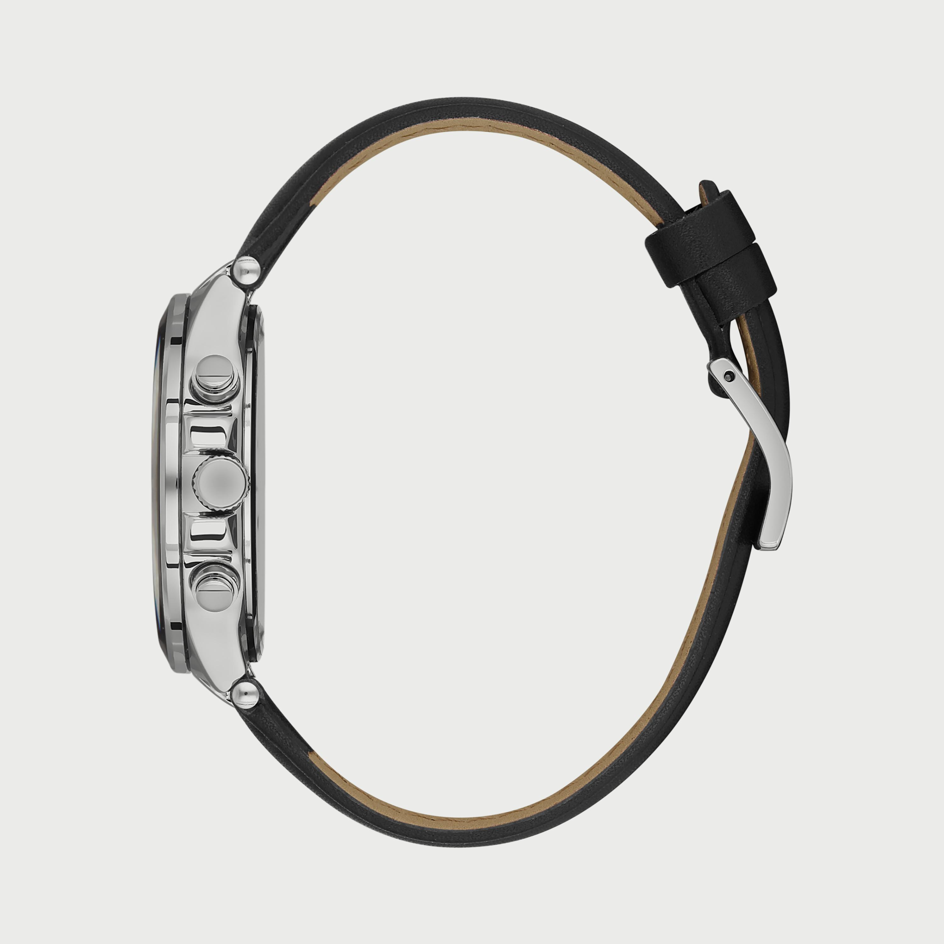  SL.9.6558.2.01 ساعة من سلازنجر للرجال مزود بحزام كرونوغراف جلدي باللون الأسود-men-watchesandjewellery-watches-image-2