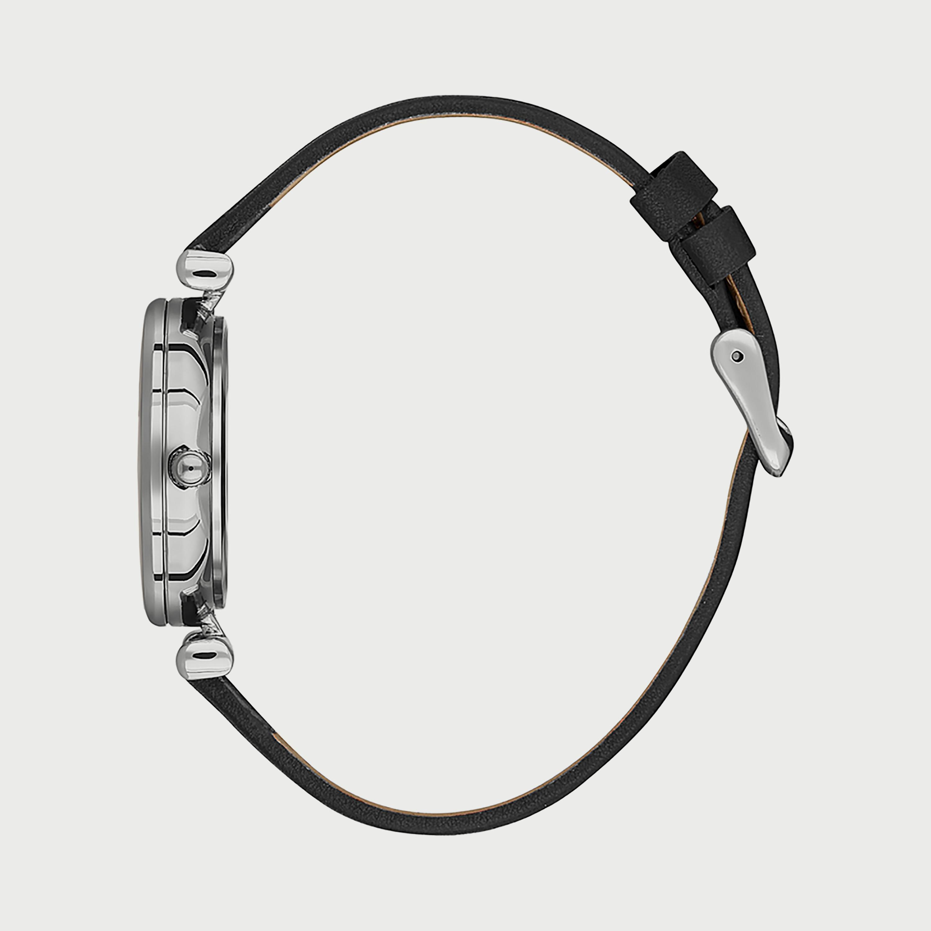  SL.9.6539.3.01 ساعة سلازنجر ذو أنالوج بسوار جلدي أسود للنساء-women-watchesandjewellery-watches-image-2