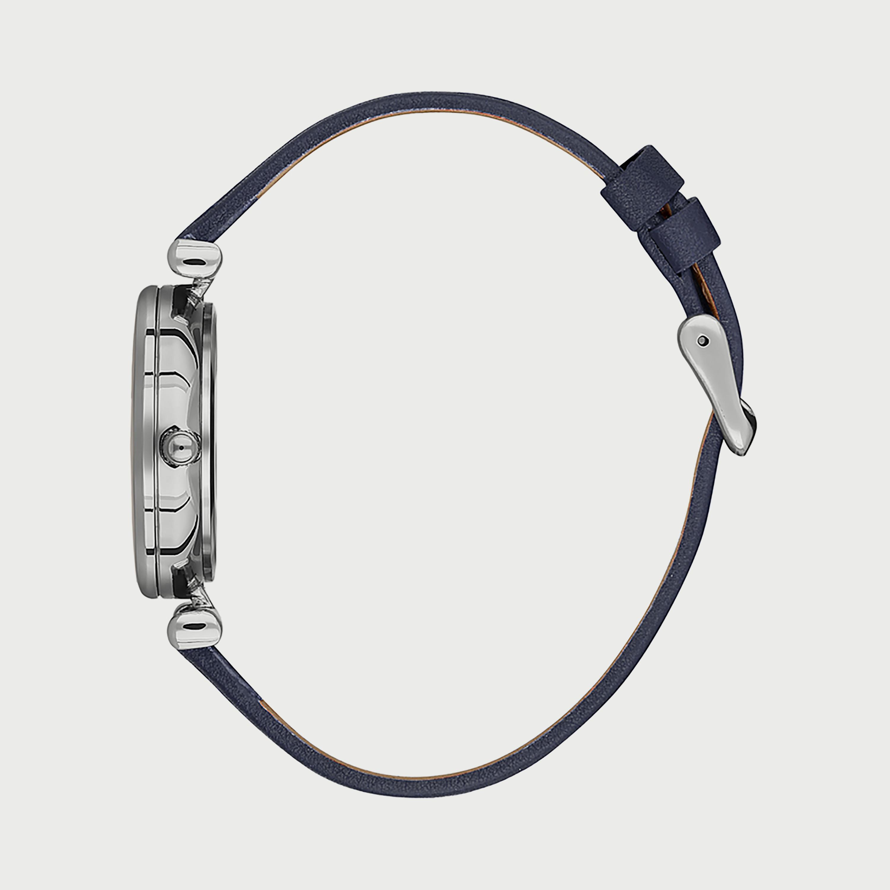  SL.9.6539.3.04 ساعة سلازنجر للنساء أنالوج مزود  بحزام جلدي الأزرق-women-watchesandjewellery-watches-image-2
