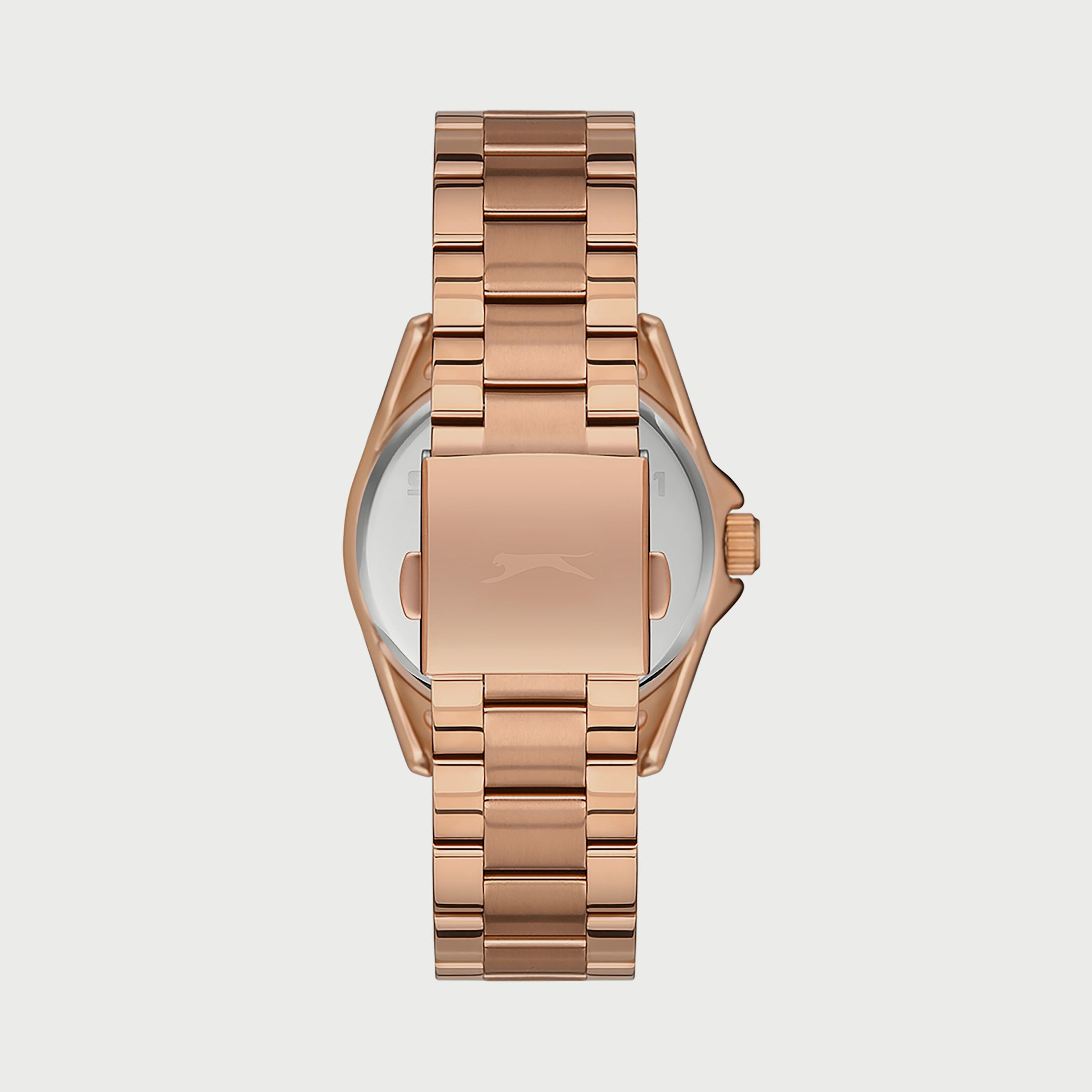Slazenger Women's Rose Gold Analog Stainless Steel Strap Watch SL.9.6542.4.02-women-watchesandjewellery-watches-image-3
