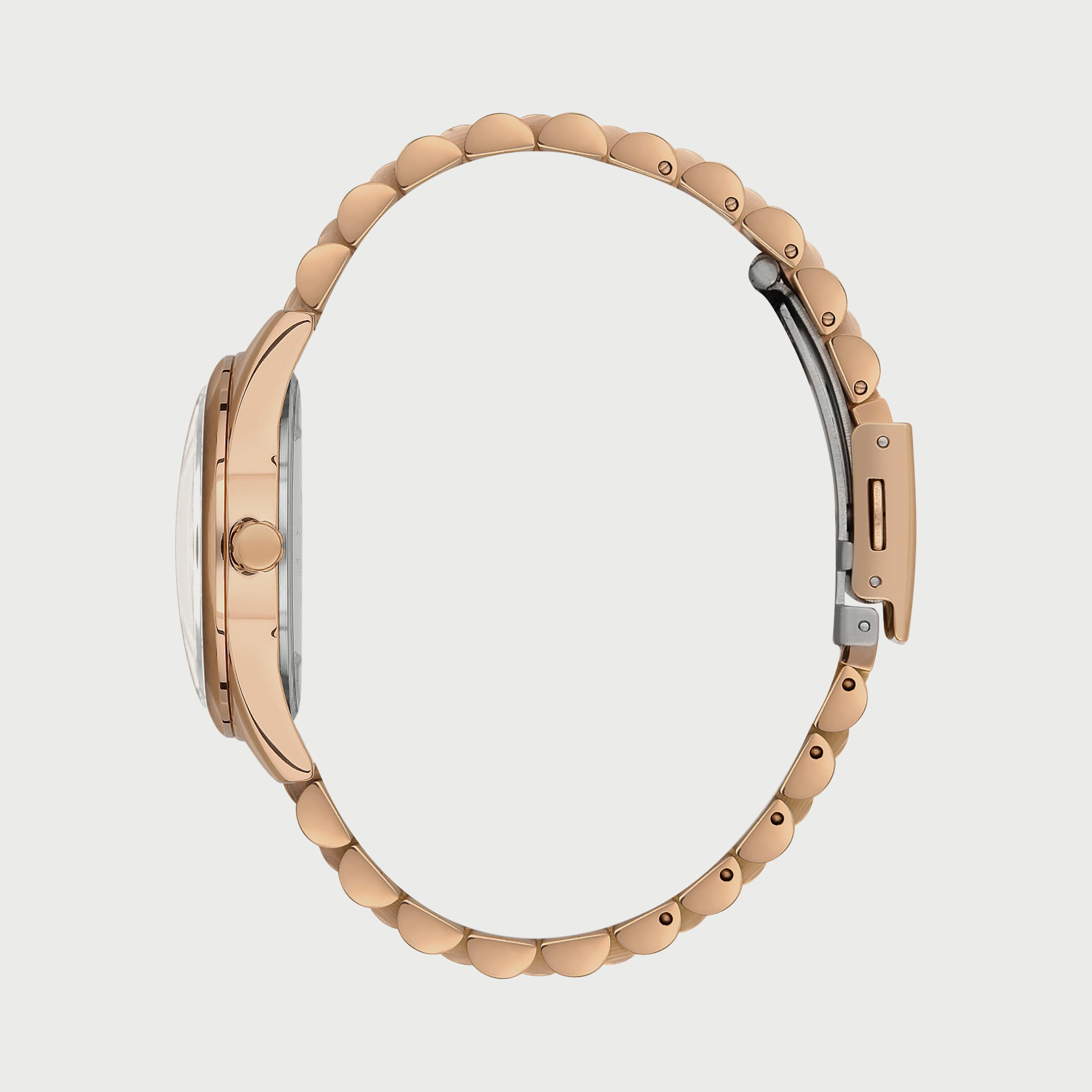 Slazenger Women's Rose Gold Analog Stainless Steel Strap Watch SL.9.6541.4.03-women-watchesandjewellery-watches-image-2