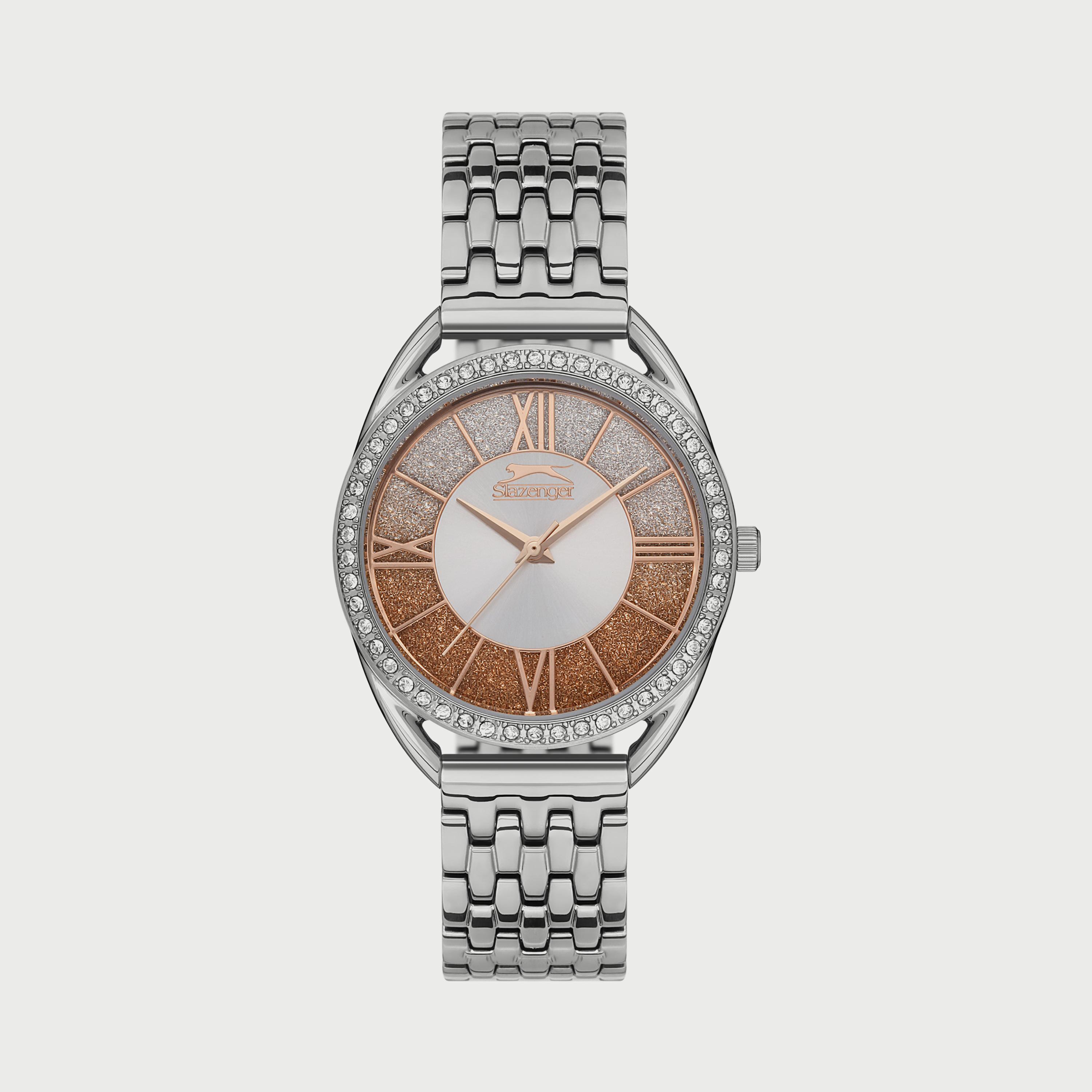 Slazenger Women's Silver Analog Stainless Steel Strap Watch SL.9.6537.3.01-women-watchesandjewellery-watches-image-1