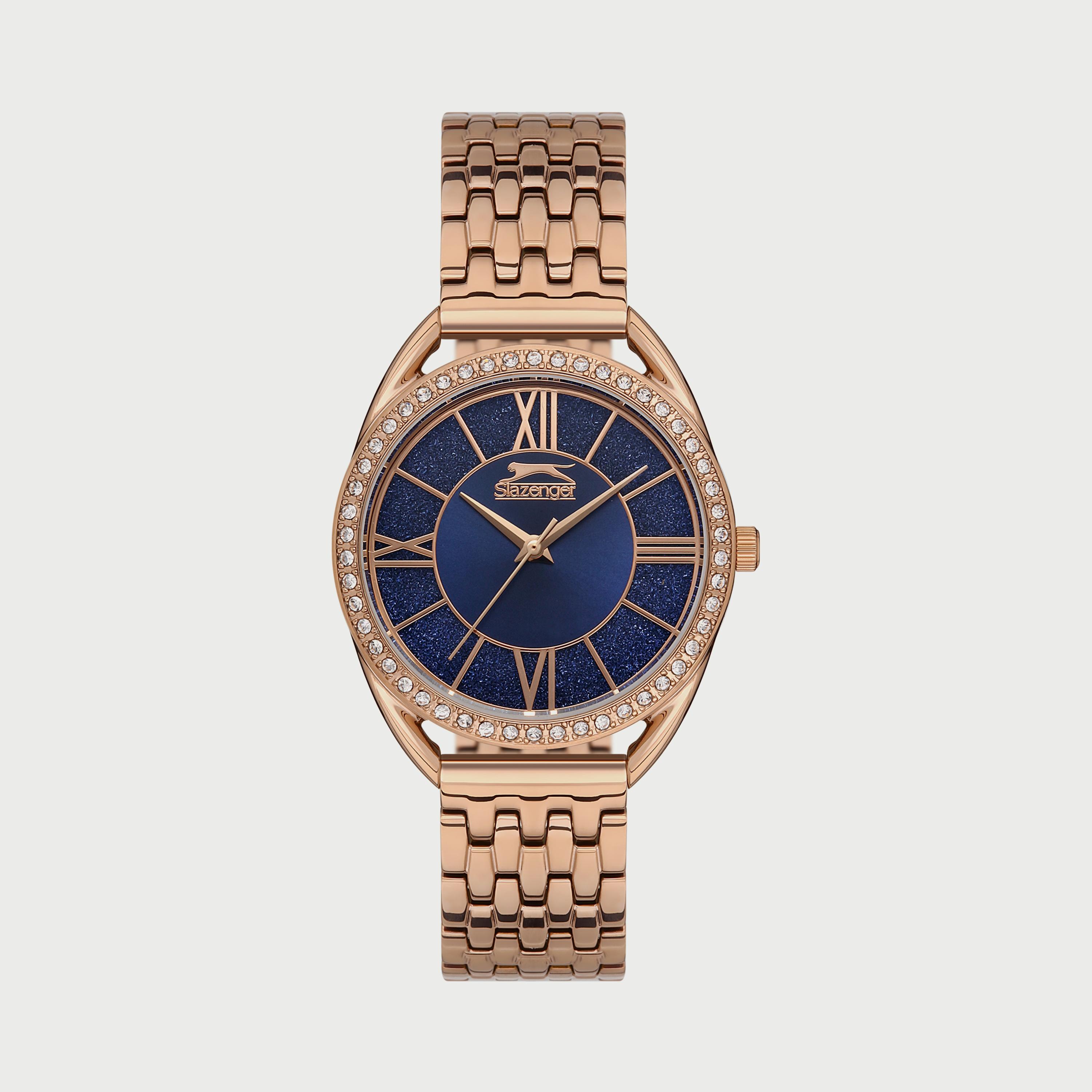 Slazenger Women's Rose Gold Analog Stainless Steel Strap Watch SL.9.6537.3.02-women-watchesandjewellery-watches-image-1