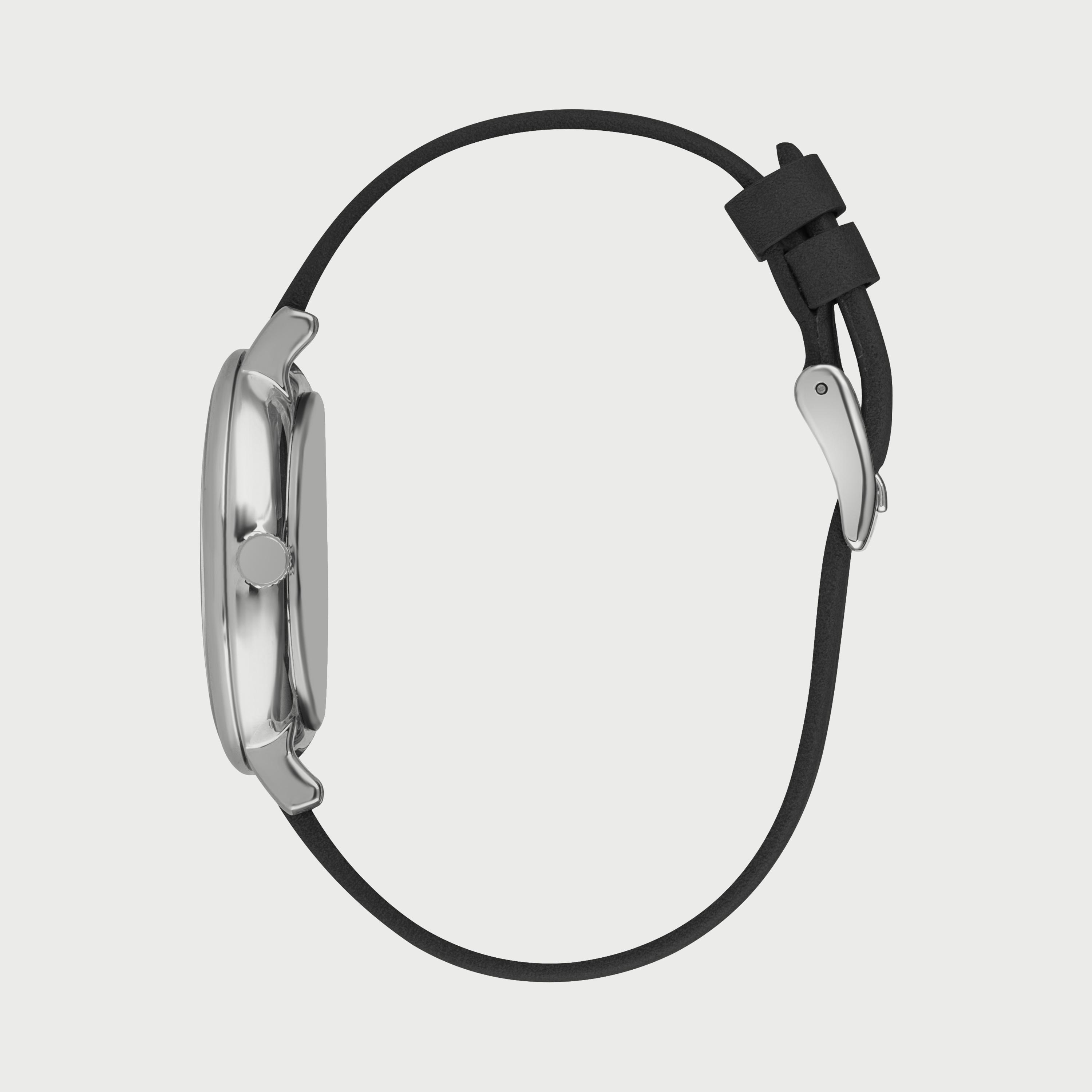  SL.9.6544.4.04 ساعة سلازنجر ذو أنالوج بسوار جلدي أسود للنساء-women-watchesandjewellery-watches-image-2