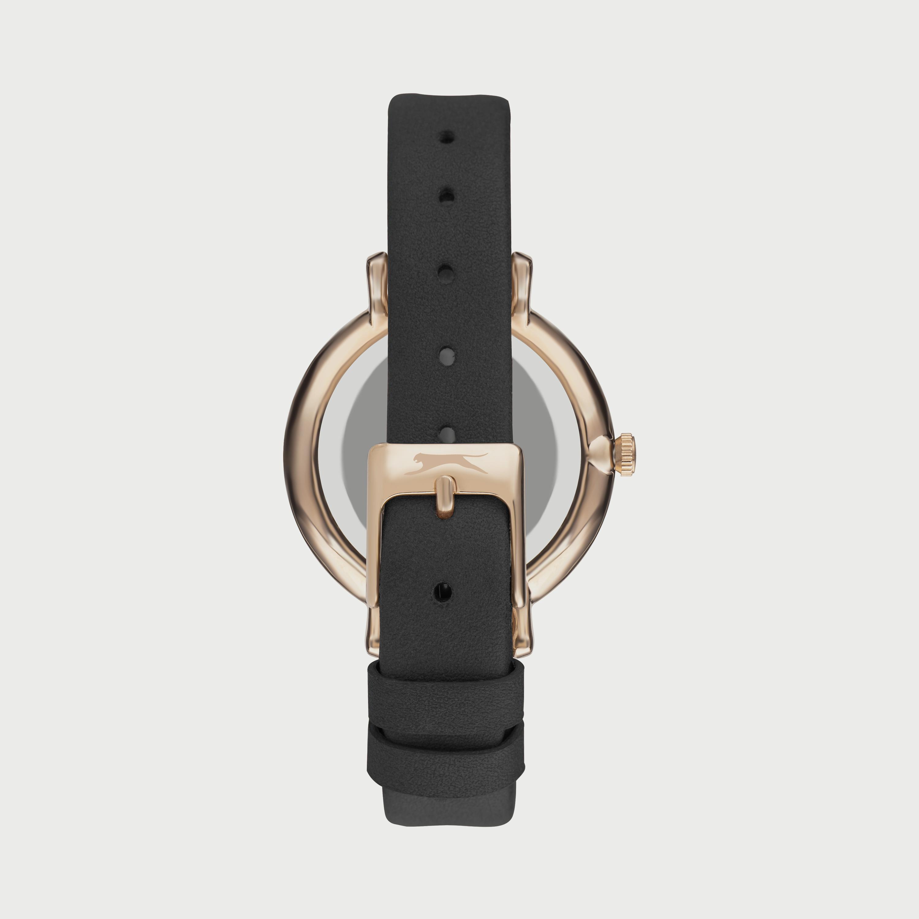 Slazenger Women's Black Analog Leather Strap Watch SL.9.6544.4.05-women-watchesandjewellery-watches-image-3