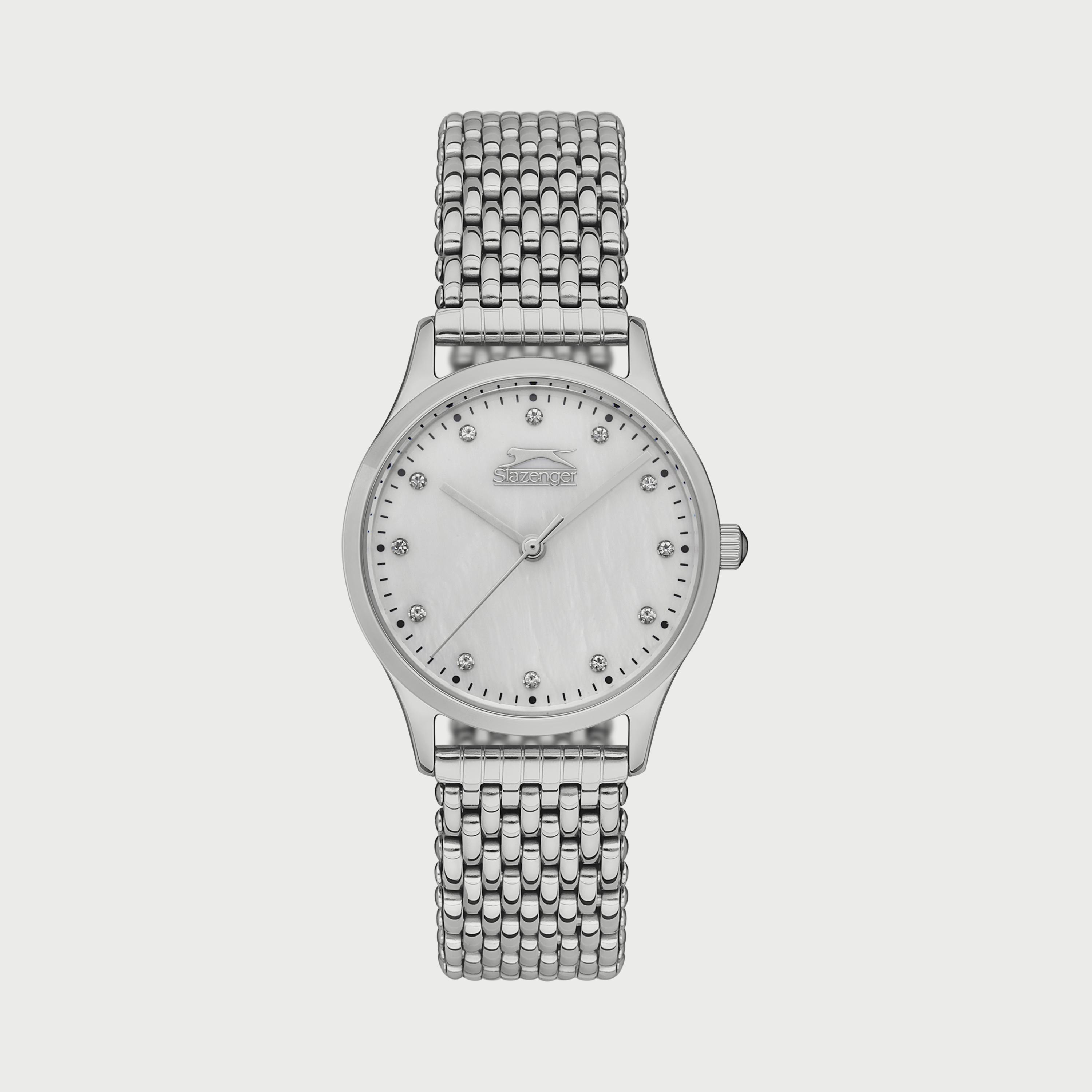 Slazenger Women's Silver Analog Stainless Steel Strap Watch SL.9.6535.3.01-women-watchesandjewellery-watches-image-1