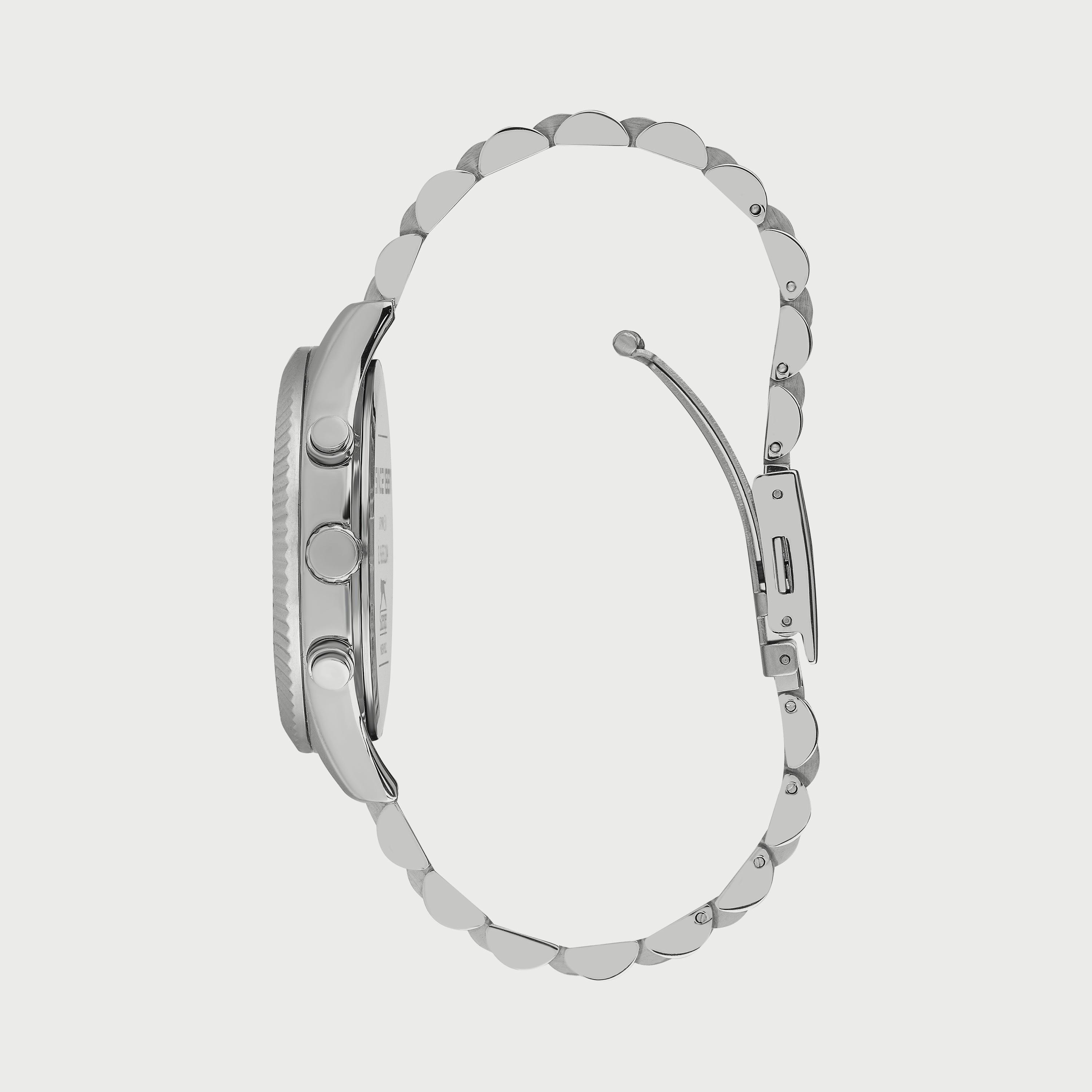 Slazenger Men's Silver Chronograph Stainless Steel Strap Watch SL.9.6555.2.03-men-watchesandjewellery-watches-image-2