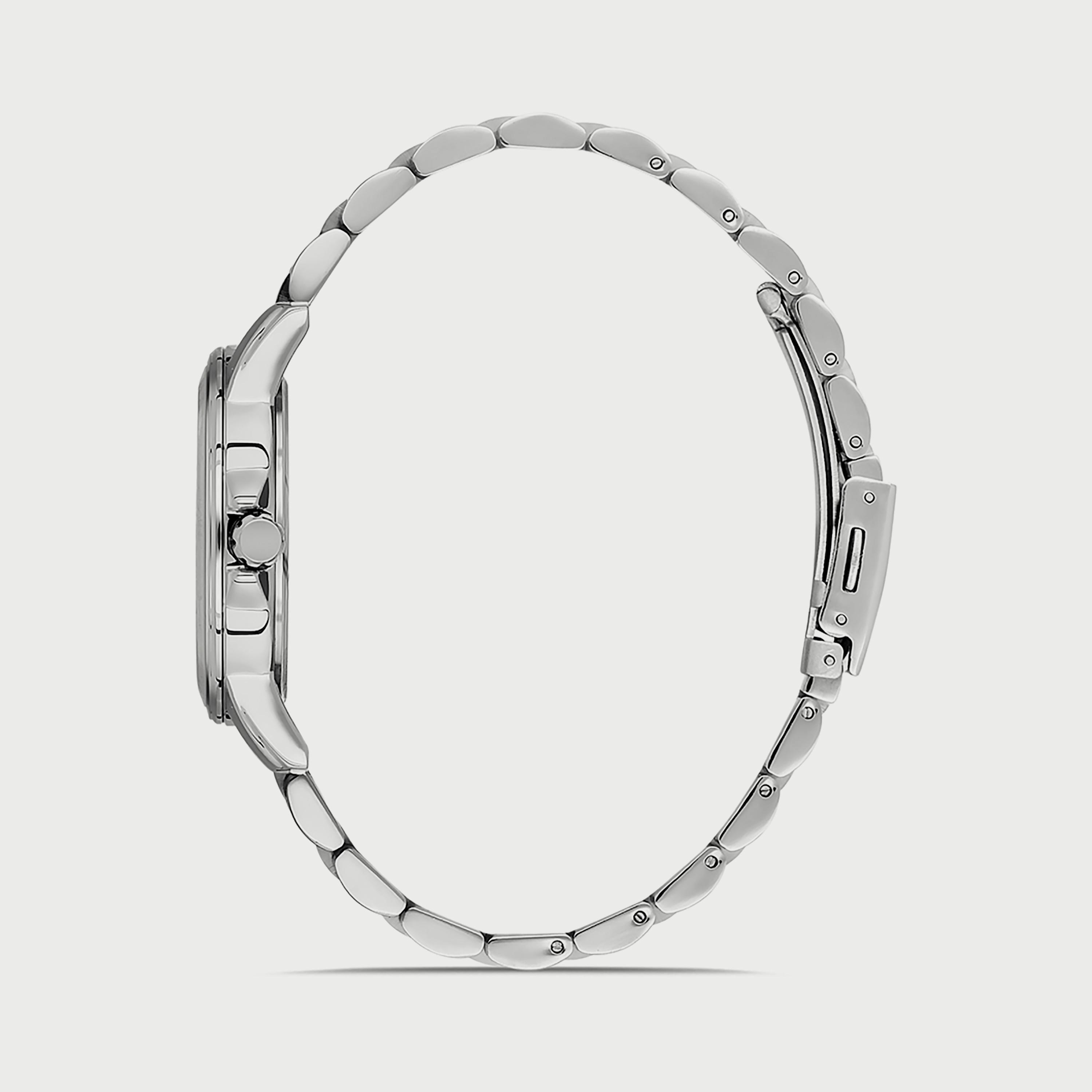  SL.9.6568.4.03 ساعة من سلازنجر للنساء أنالوج مزود بحزام من الستالس ستيل الفضي-women-watchesandjewellery-watches-image-2