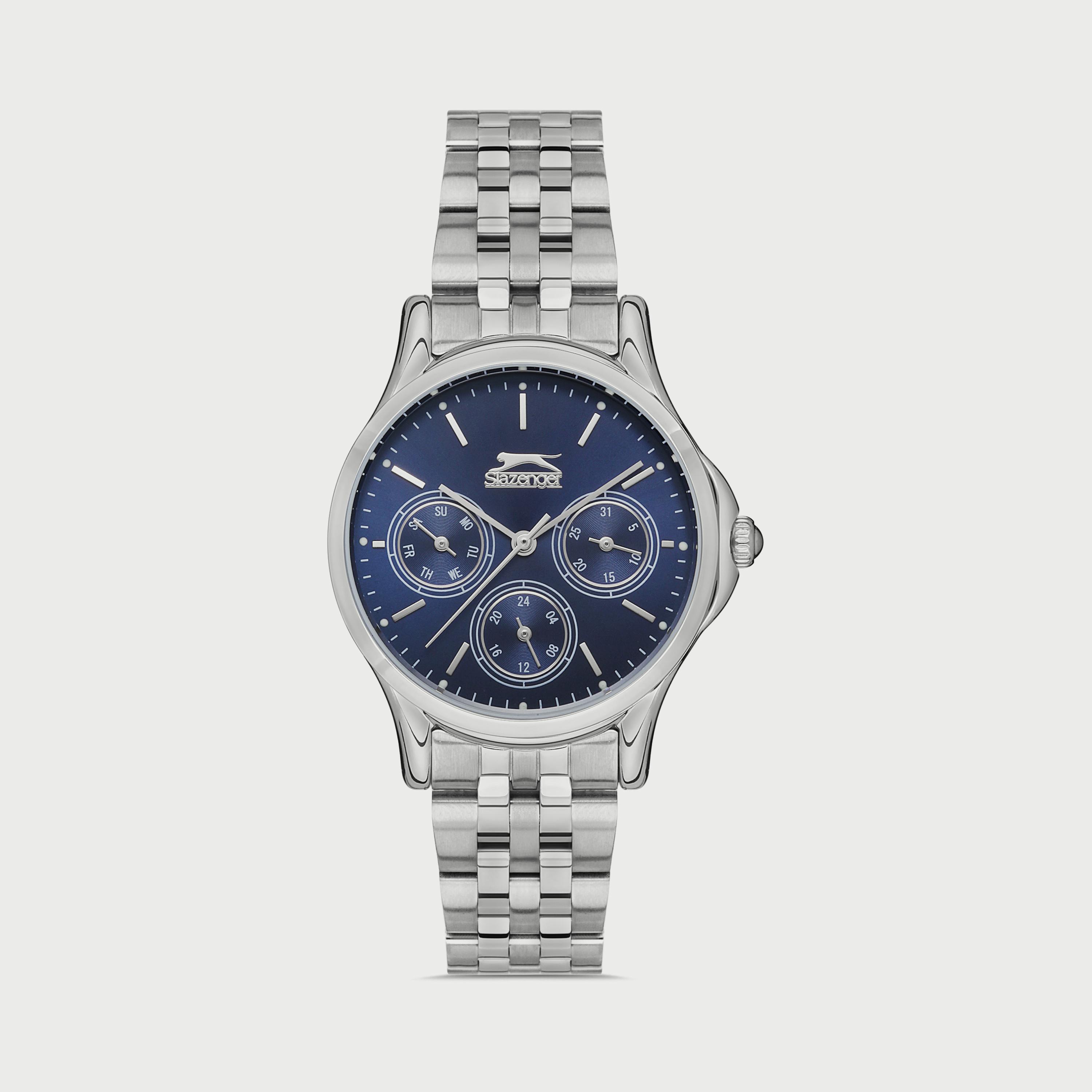  SL.9.6569.4.04 ساعة سلازنجرللجنسين أنالوج بحزام من الستانلس ستيل باللون الفضي-men-watchesandjewellery-watches-image-1