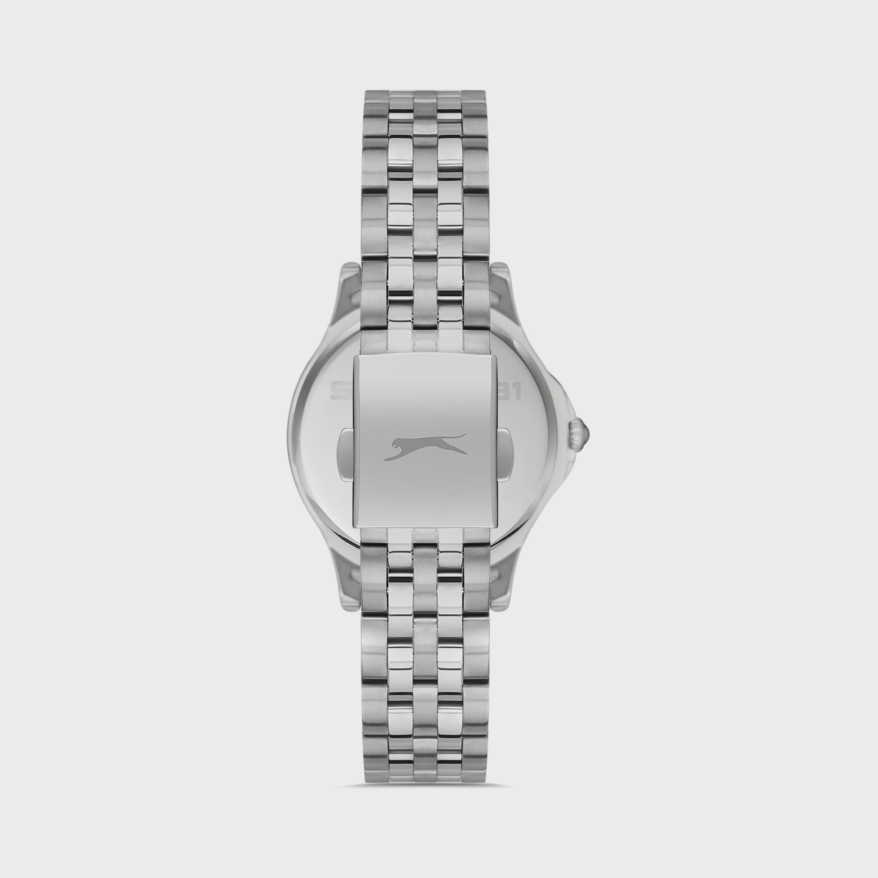  SL.9.6569.4.04 ساعة سلازنجرللجنسين أنالوج بحزام من الستانلس ستيل باللون الفضي-men-watchesandjewellery-watches-image-3