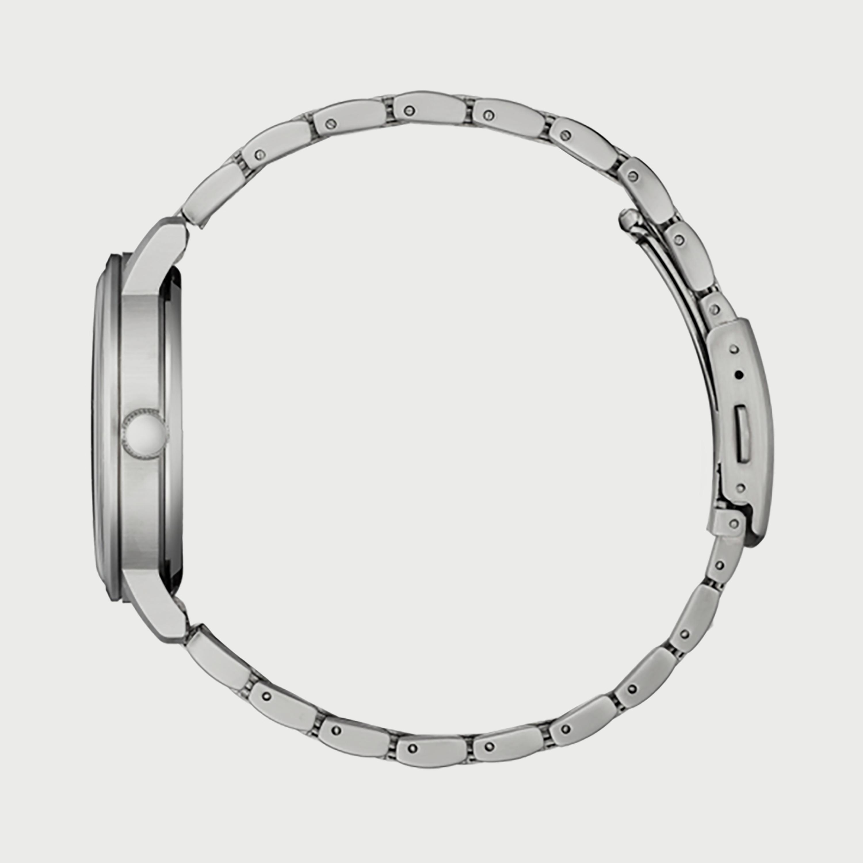  BM7460-88H ساعة سيتيزن ايكو درايف للرجال 40 ملم انالوج المزود بسوار الستانلس ستيل الفضي-men-watchesandjewellery-watches-image-2