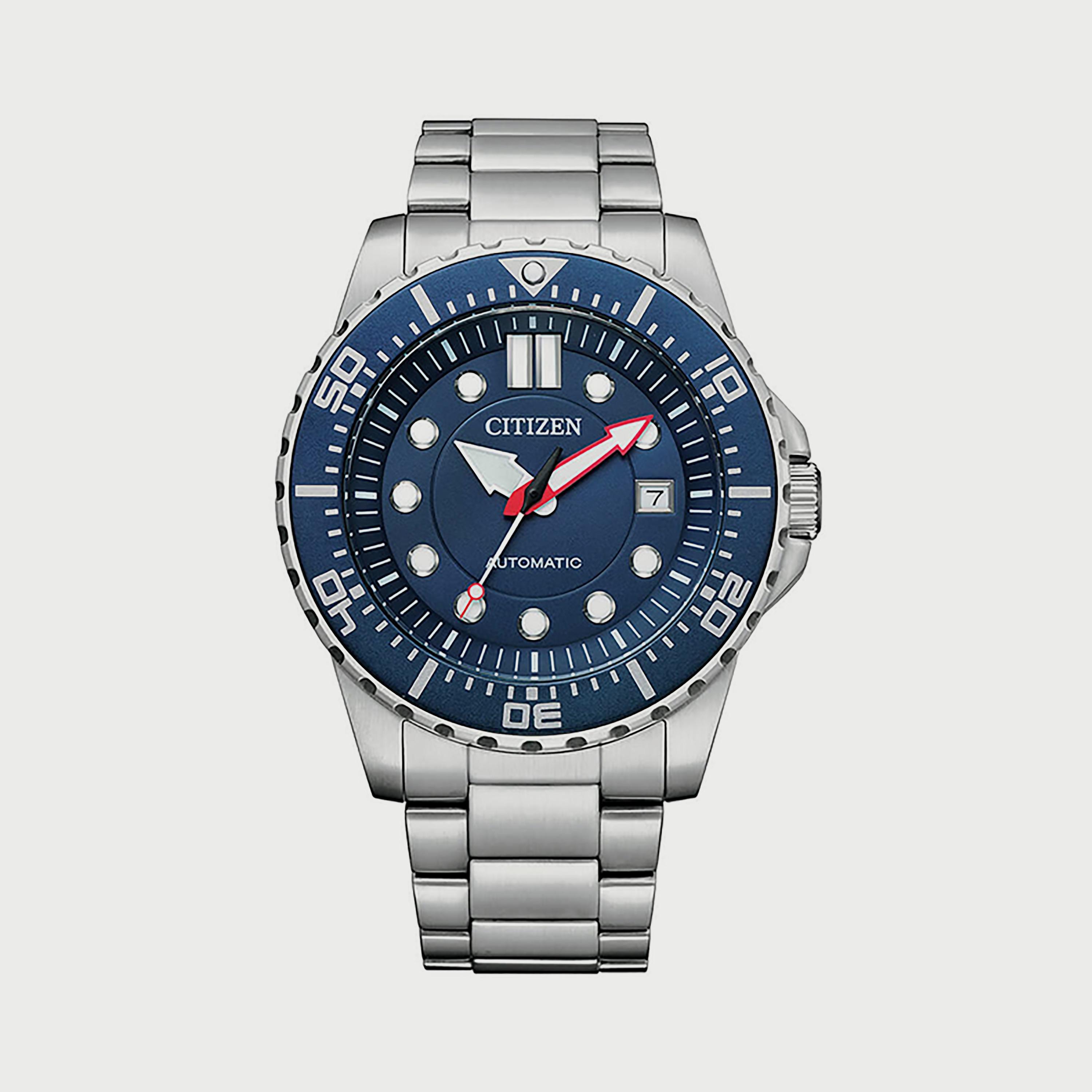  NJ0121-89L ساعة سيتيزن للرجال 43 ملم الملون بسوار ستانلس ستيل الميكانيكية الفضية -men-watchesandjewellery-watches-image-1