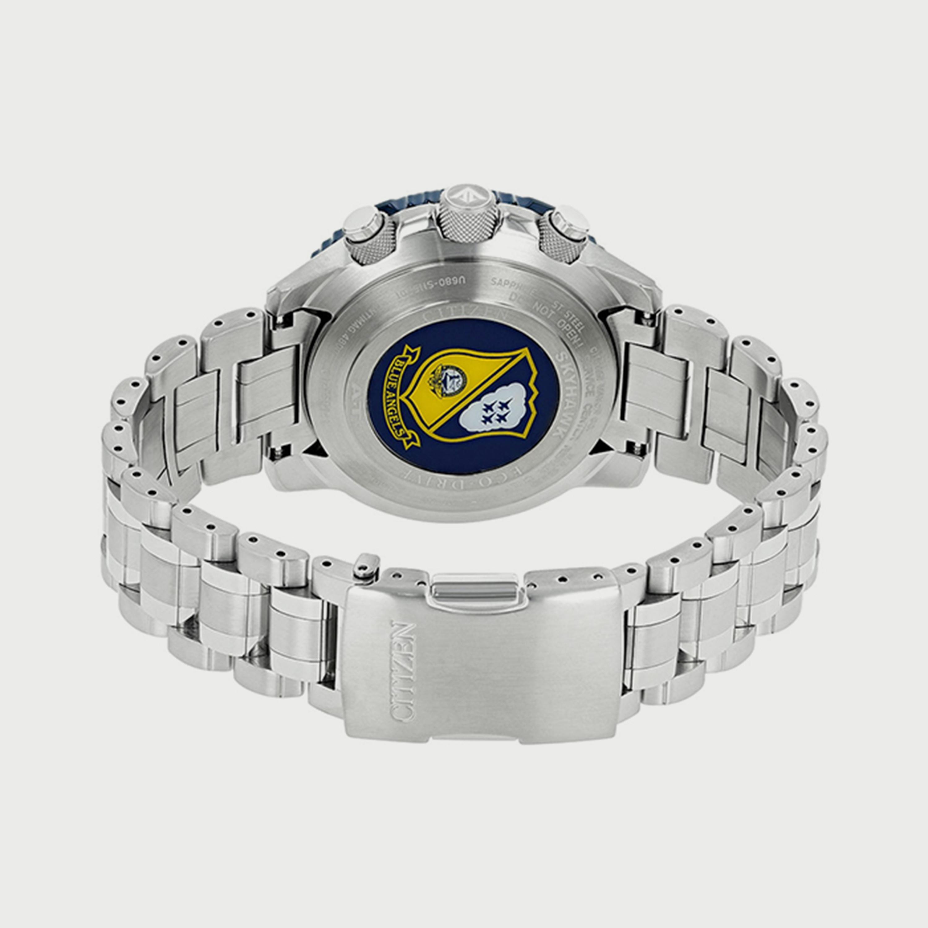  JY8078-52L ساعة سيتيزن بروماستر للرجال 46 ملم انالوج فضية/ رقمية بسوار ستانلس ستيل-men-watchesandjewellery-watches-image-3