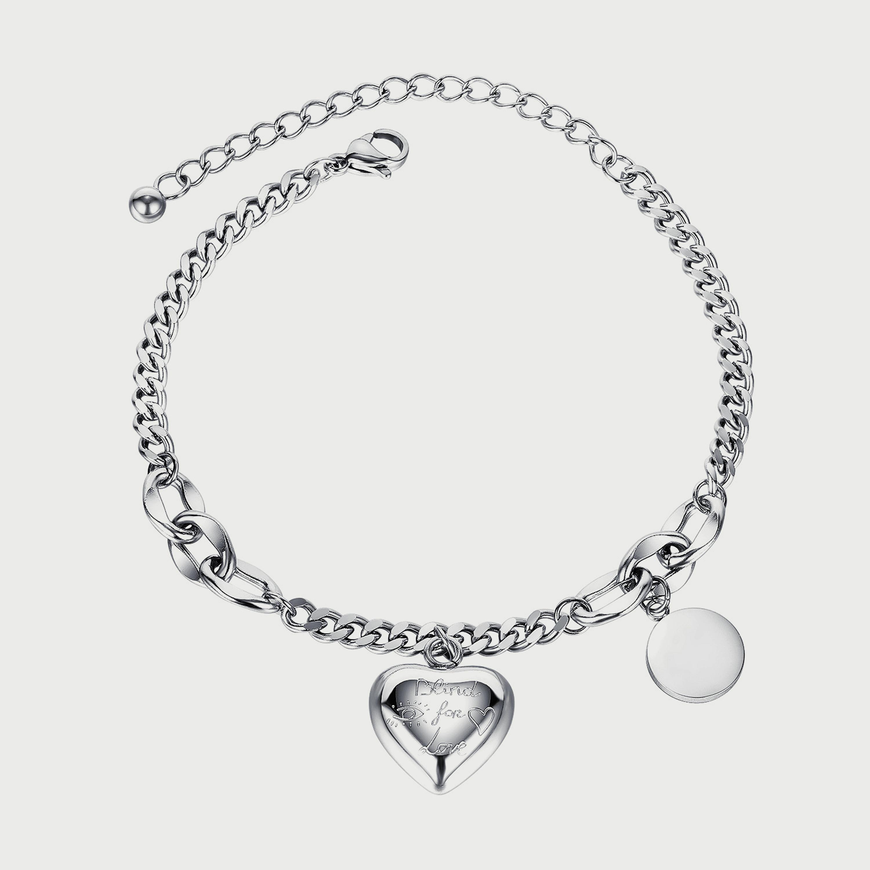  LC.B.01034.330 سوارمن لي كوبر للنساء من الستنالس ستيل باللون الفضي -women-watchesandjewellery-jewellery-banglesandbracelets-image-1