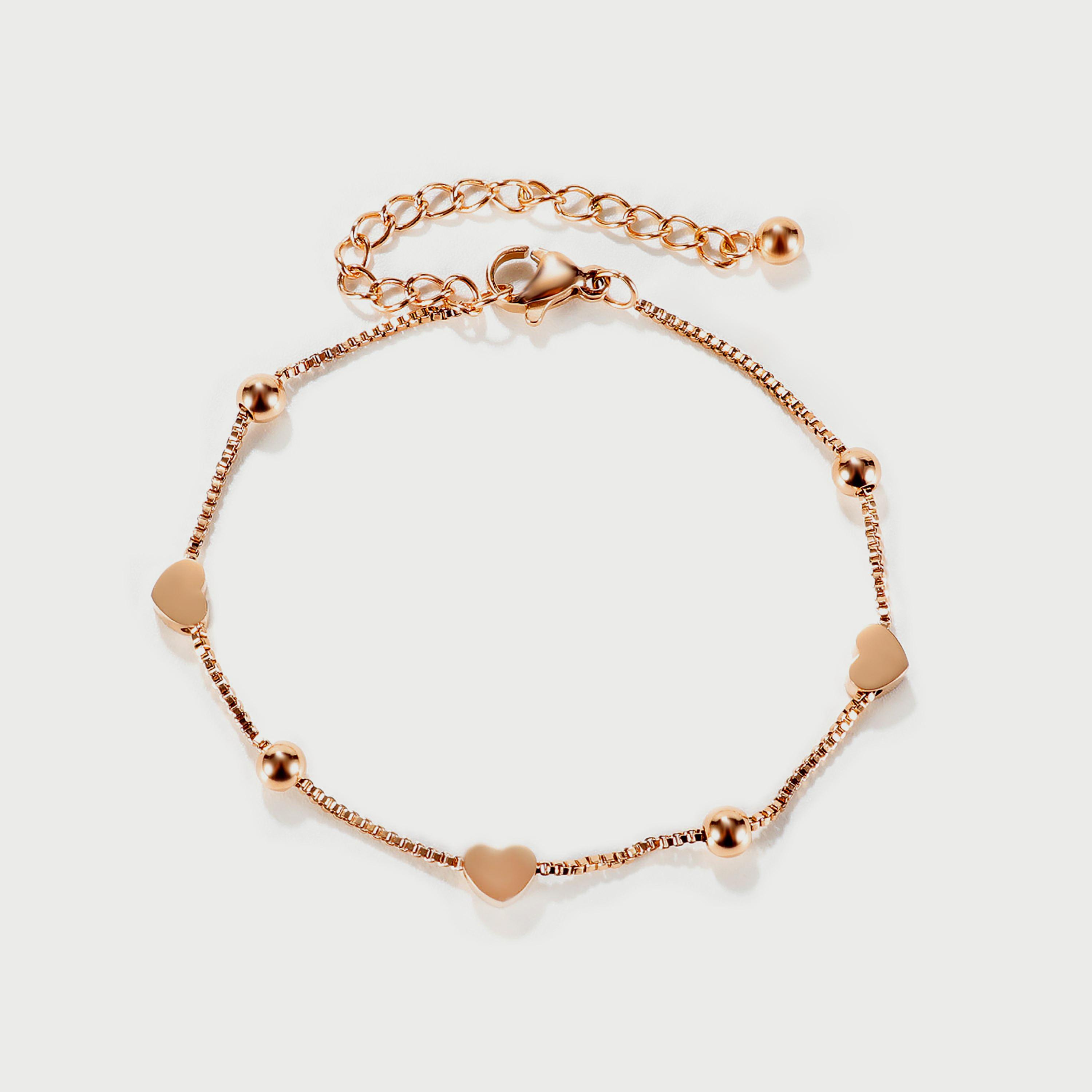  LC.B.01241.440 سوارمن لي كوبر للنساء من الستنالس ستيل باللون الذهبي الوردي-women-watchesandjewellery-jewellery-banglesandbracelets-image-1