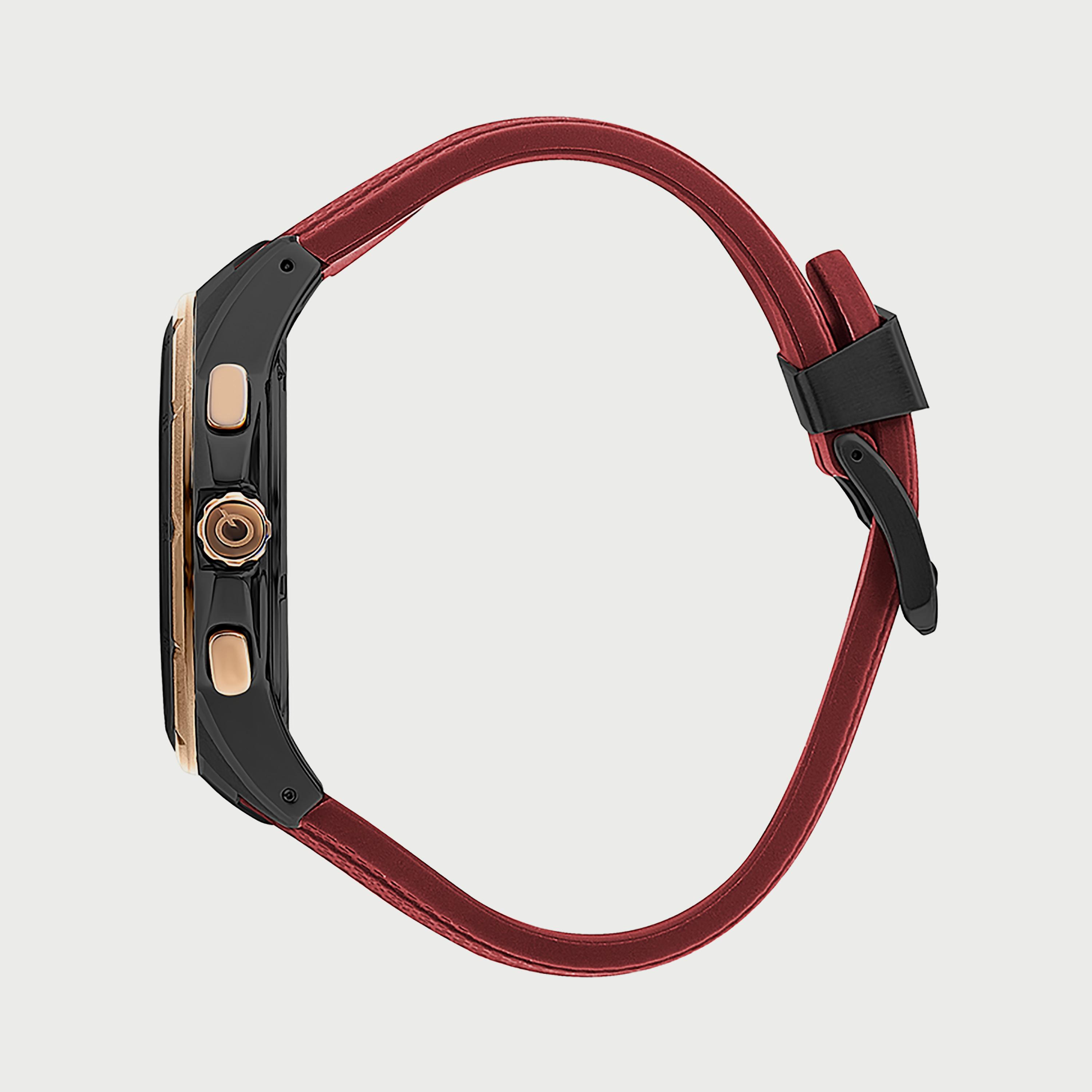  PWG953.868 ساعة من كوانتوم للرجال مزود بسوار سيليكون كرونوغراف أحمر-men-watchesandjewellery-watches-image-2