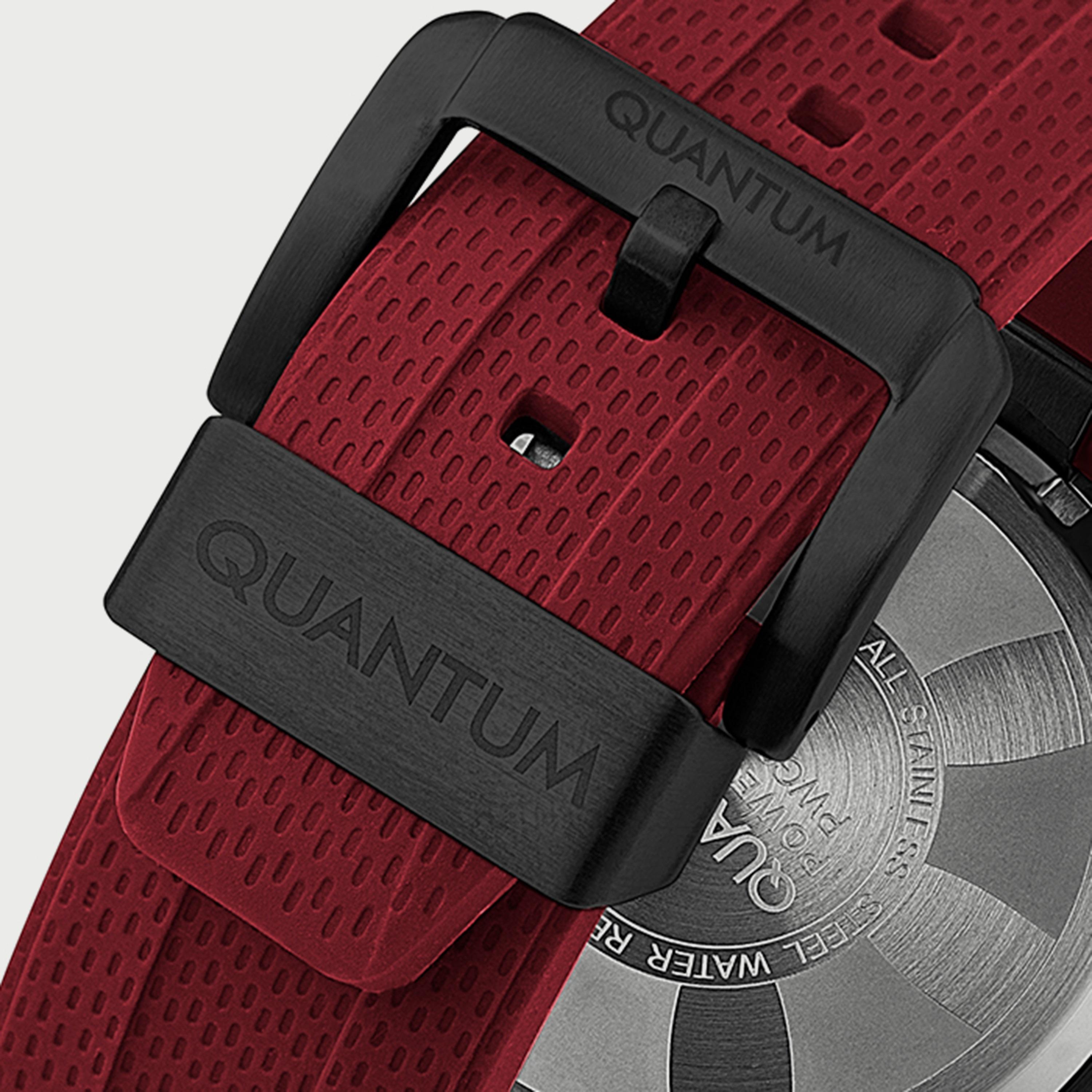 Quantum Men's Red Chronograph Silicone Strap Watch PWG953.868-men-watchesandjewellery-watches-image-3