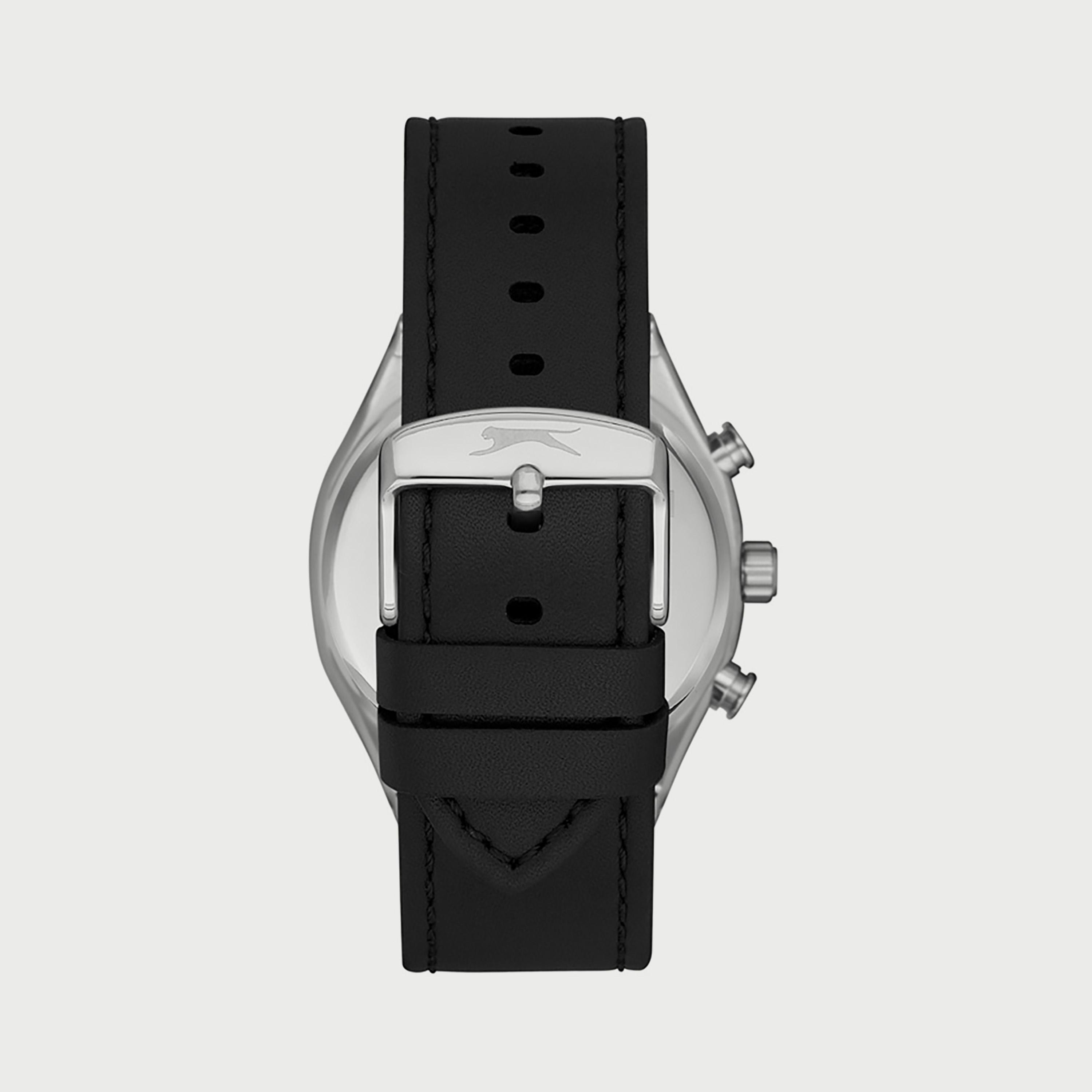  SL.9.6504.2.01 ساعة من سلازنجر للرجال مزود بحزام كرونوغراف جلدي باللون الأسود-men-watchesandjewellery-watches-image-3