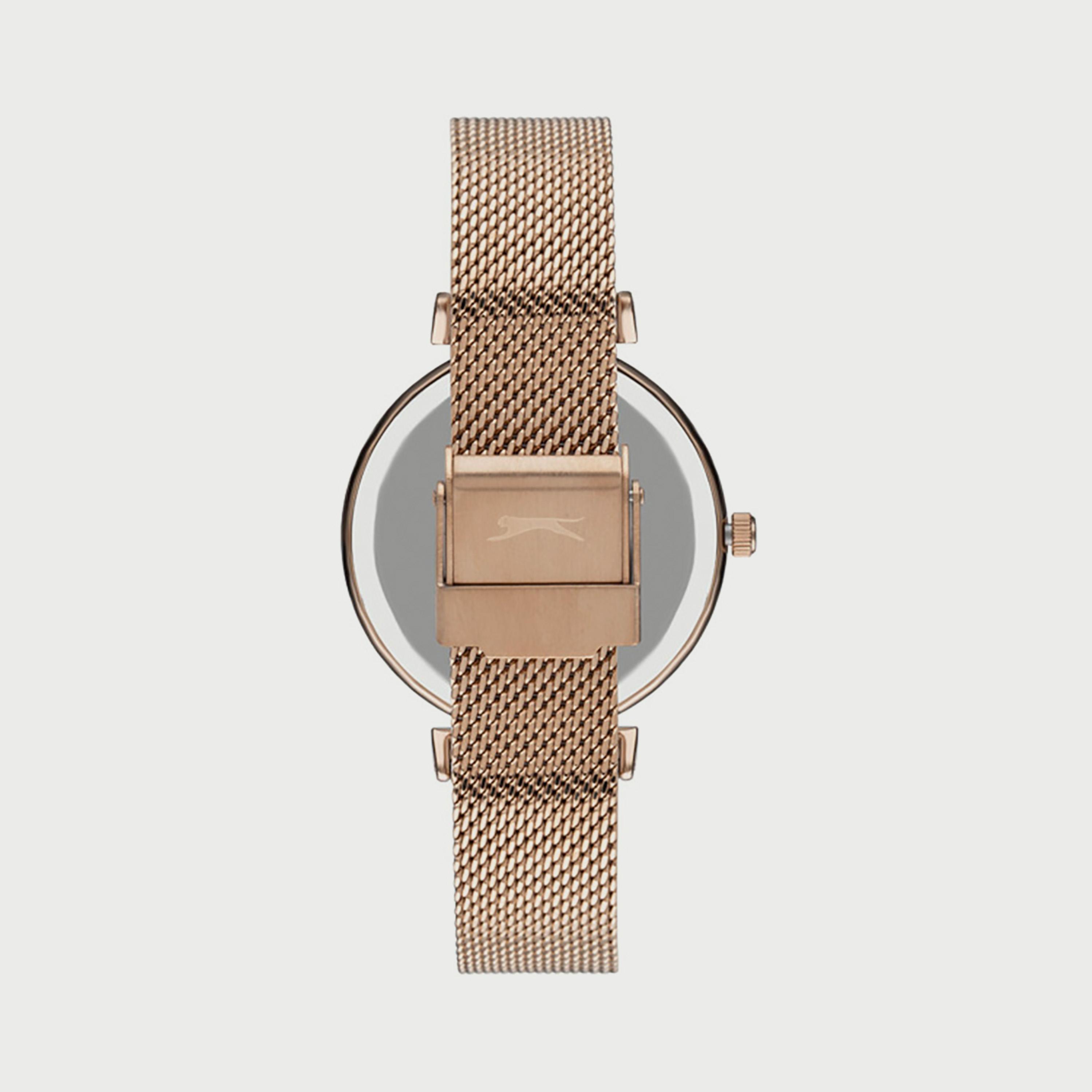 Slazenger Women's Rose Gold Analog Mesh Strap Watch SL.9.6113.3.01-women-watchesandjewellery-watches-image-3