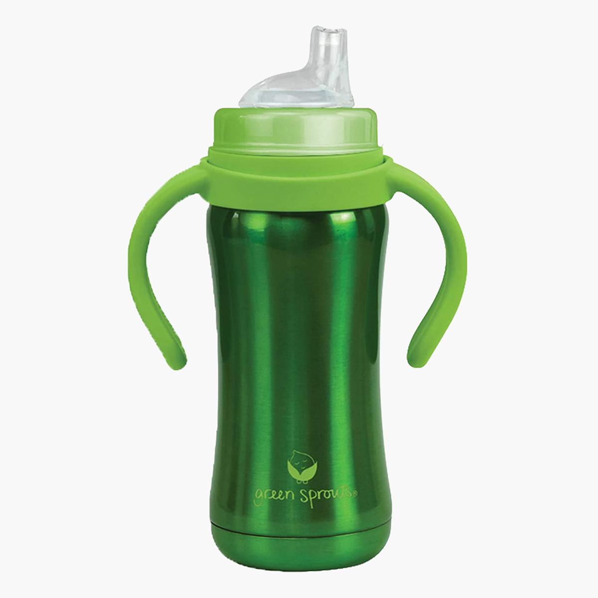 Stainless Steel 177 ml Sippy Cup with Spout and Handle - 6 months+-baby-feeding-mealtimeessentials-image-5