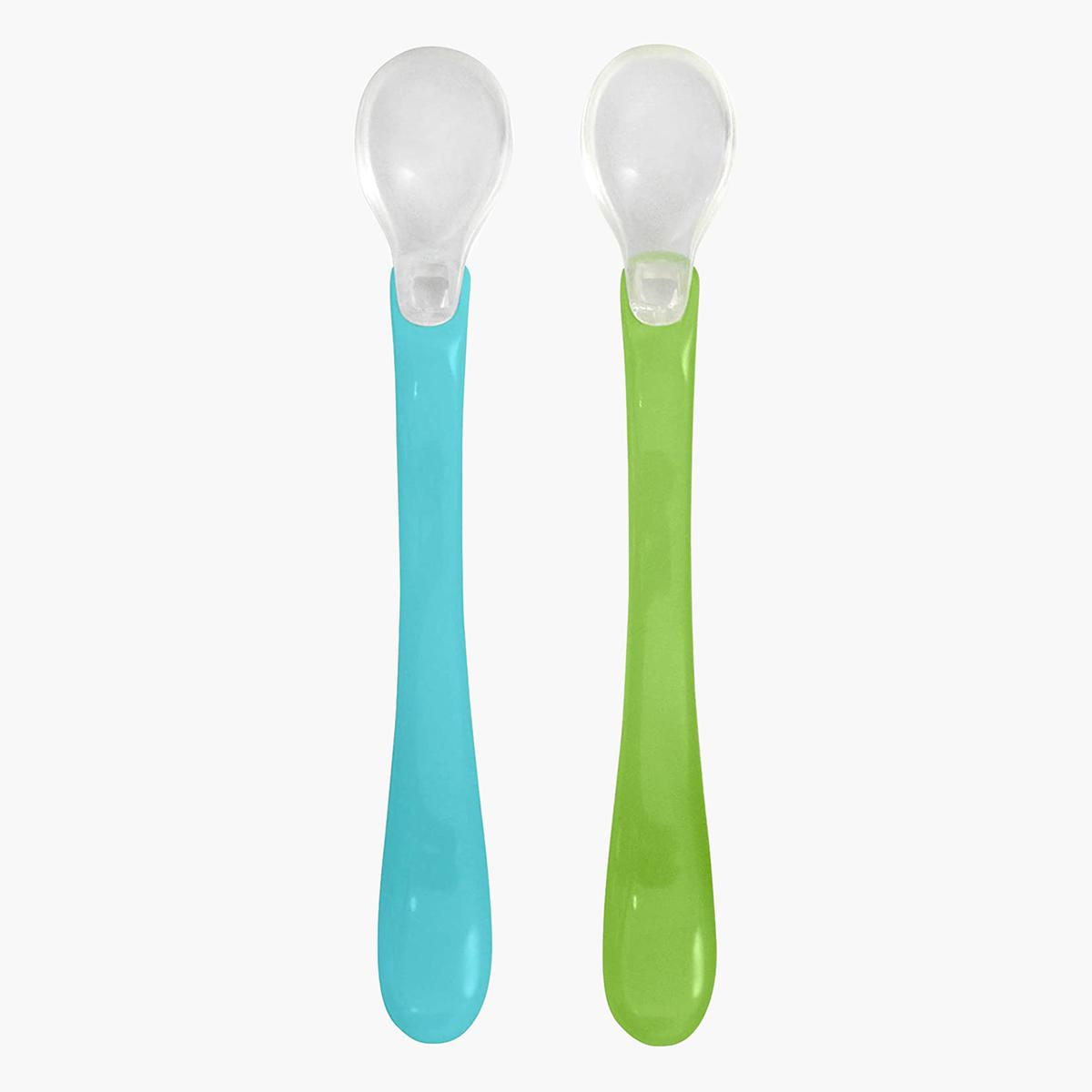 Green Sprouts 2-Piece Feeding Spoons Set - 6-12 months-baby-feeding-mealtimeessentials-image-1