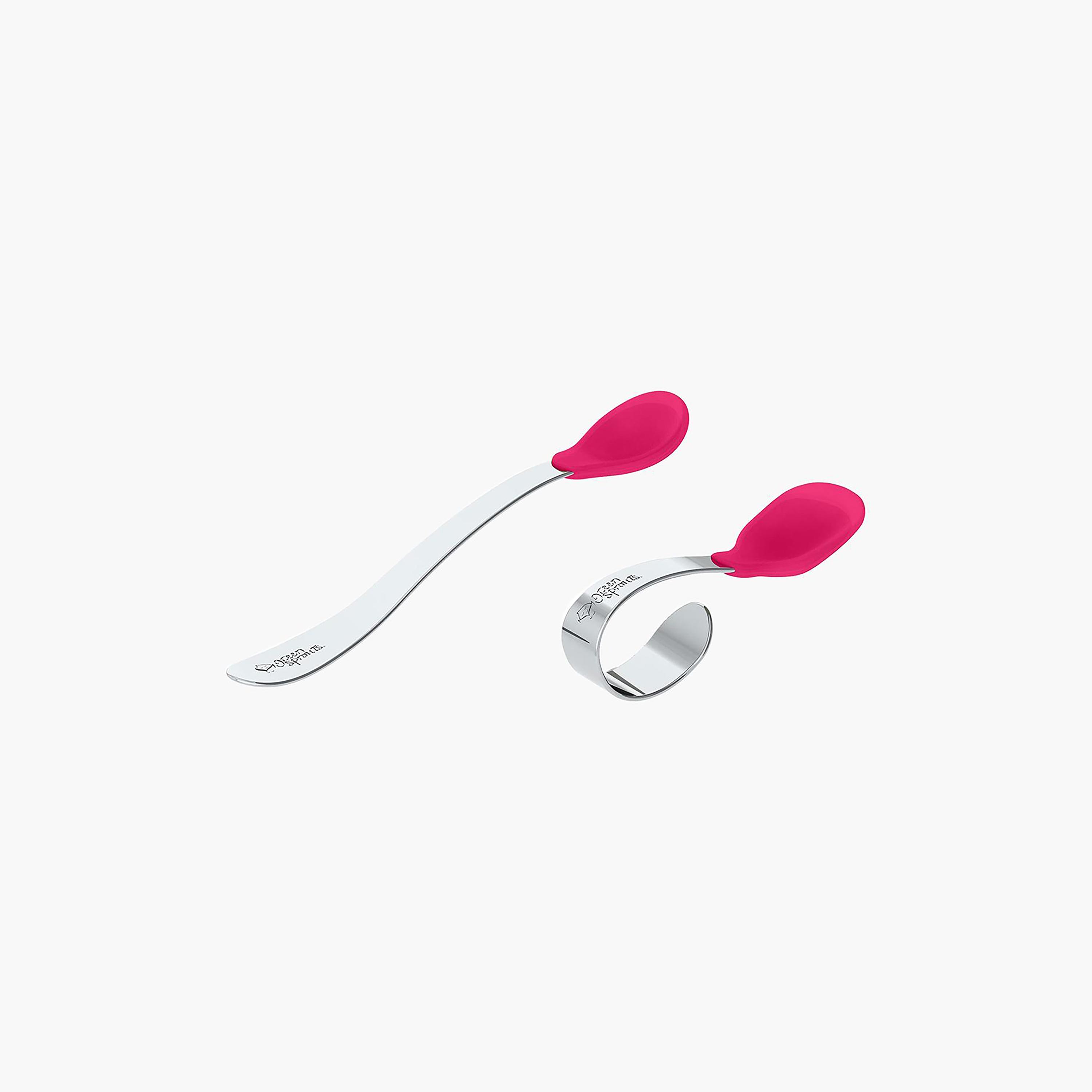 طقم ملاعق التعلم من قطعتين من جرين سبراوتس - 9 أشهر فأكثر-baby-feeding-mealtimeessentials-image-1