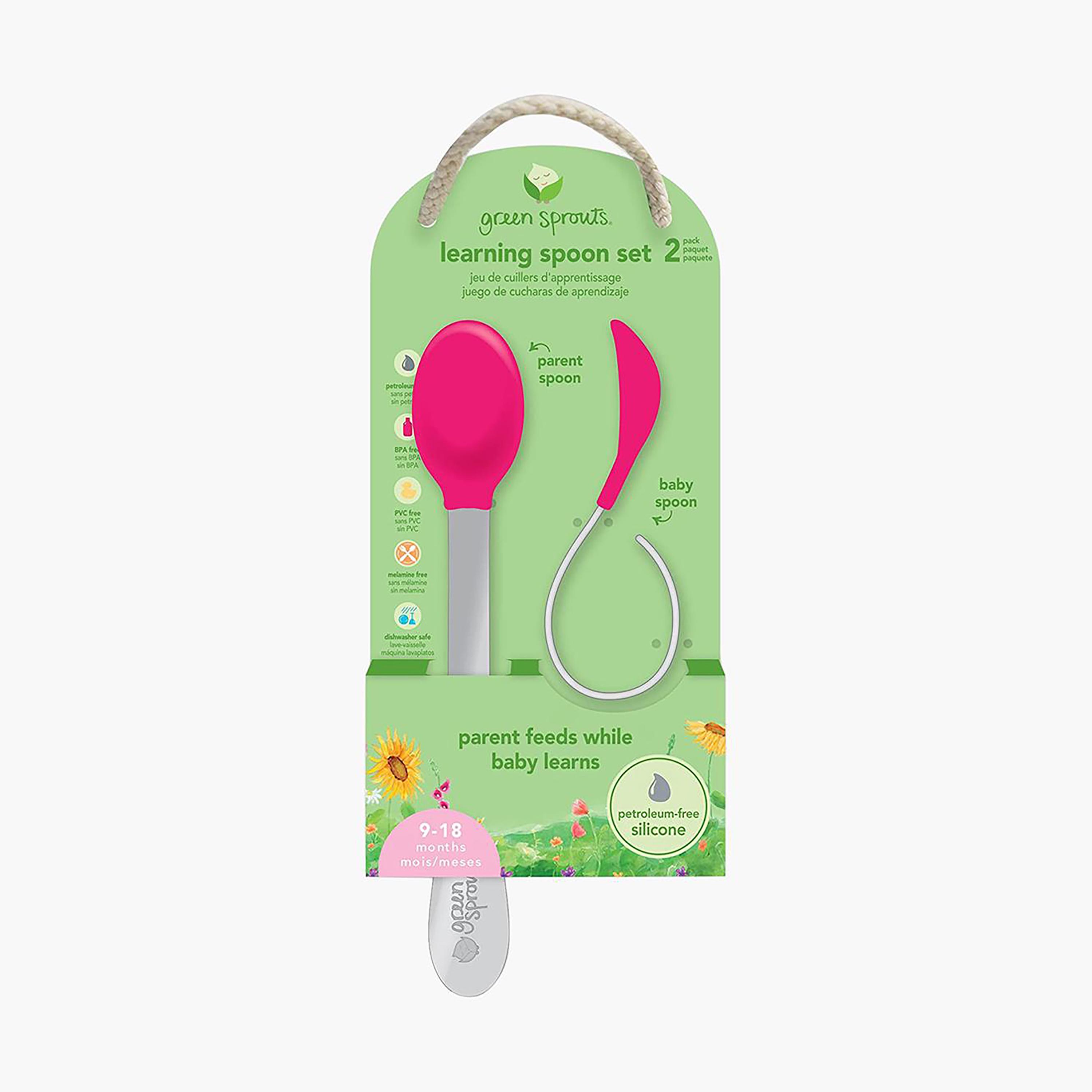 طقم ملاعق التعلم من قطعتين من جرين سبراوتس - 9 أشهر فأكثر-baby-feeding-mealtimeessentials-image-7