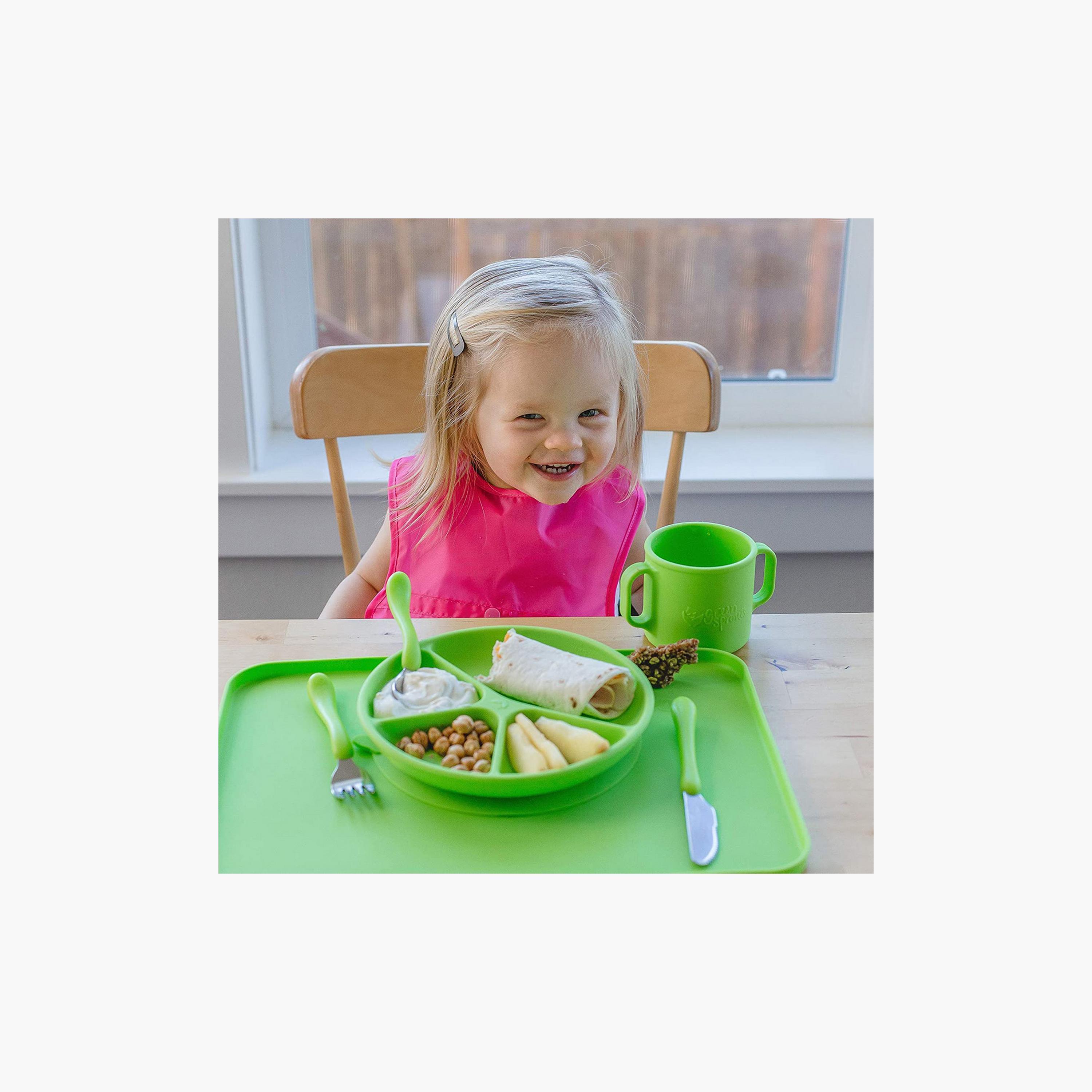 صحن تعليمي من جرين سبراوتس - 12 أشهر +-baby-feeding-mealtimeessentials-image-3