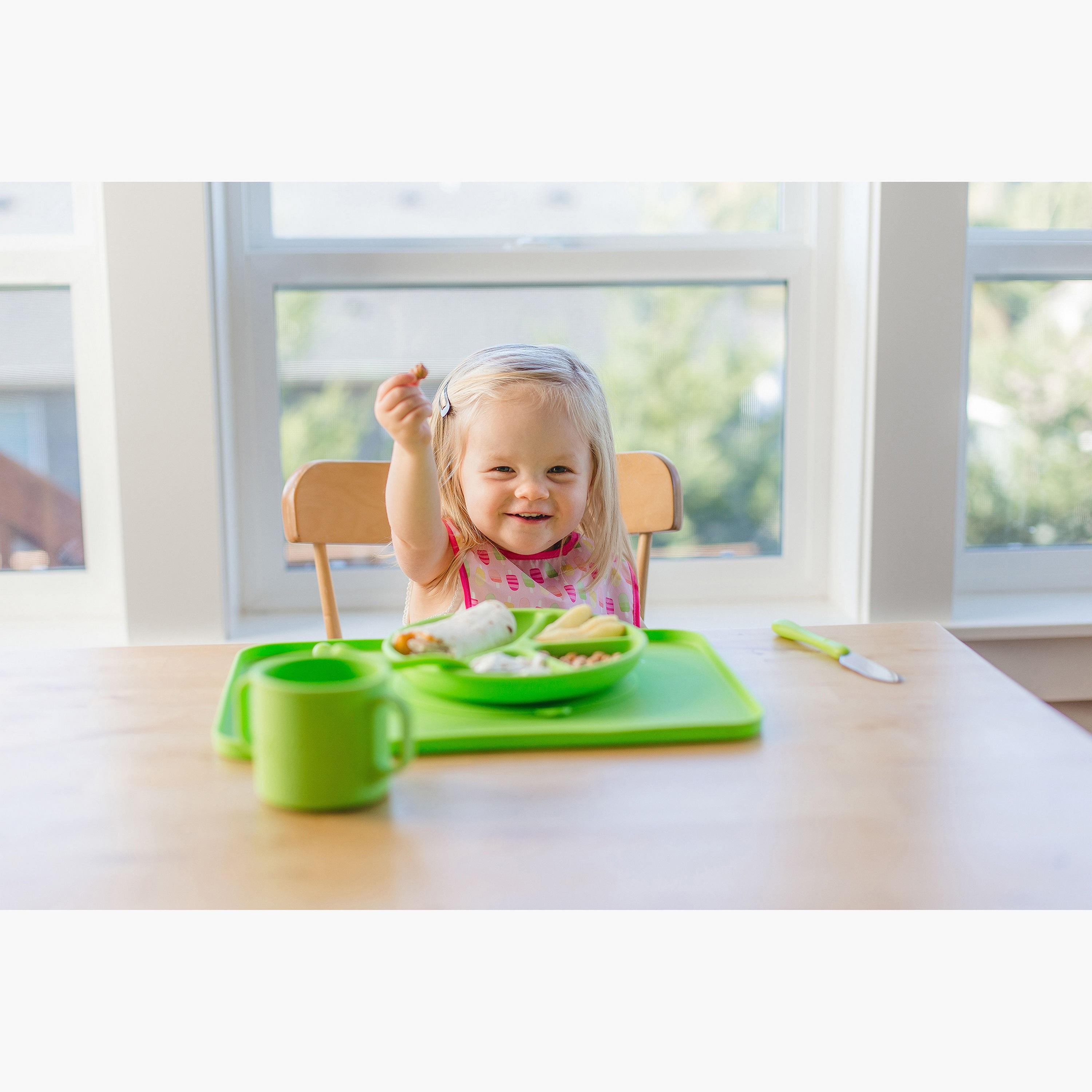 طقم أدوات مائدة تعليمية 3 قطع من جرين سبراوتس - 12 شهر فأكثر-baby-feeding-mealtimeessentials-image-5