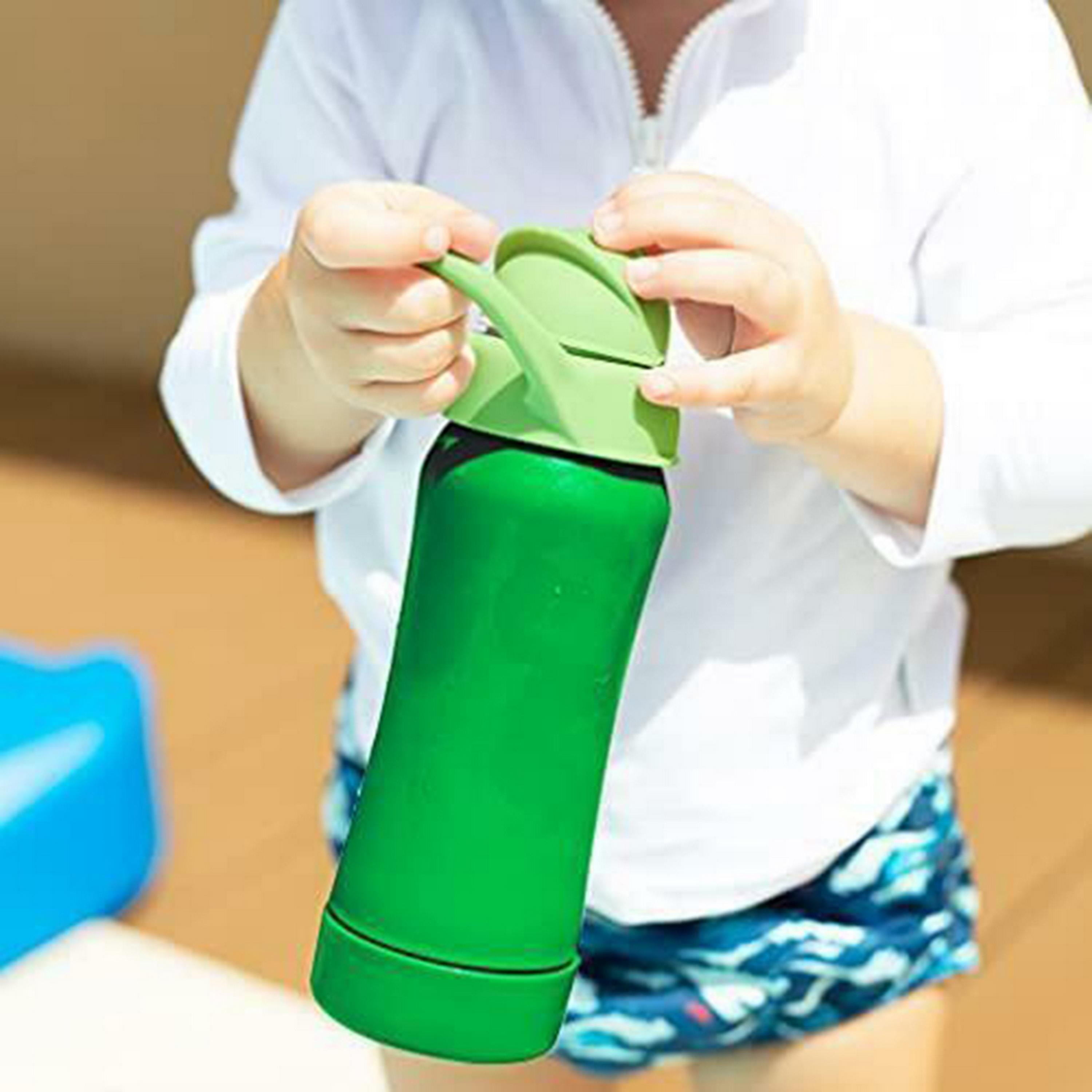 Green Sprouts 295 ml Water Bottle with Straw - 9 months+-baby-feeding-mealtimeessentials-image-2