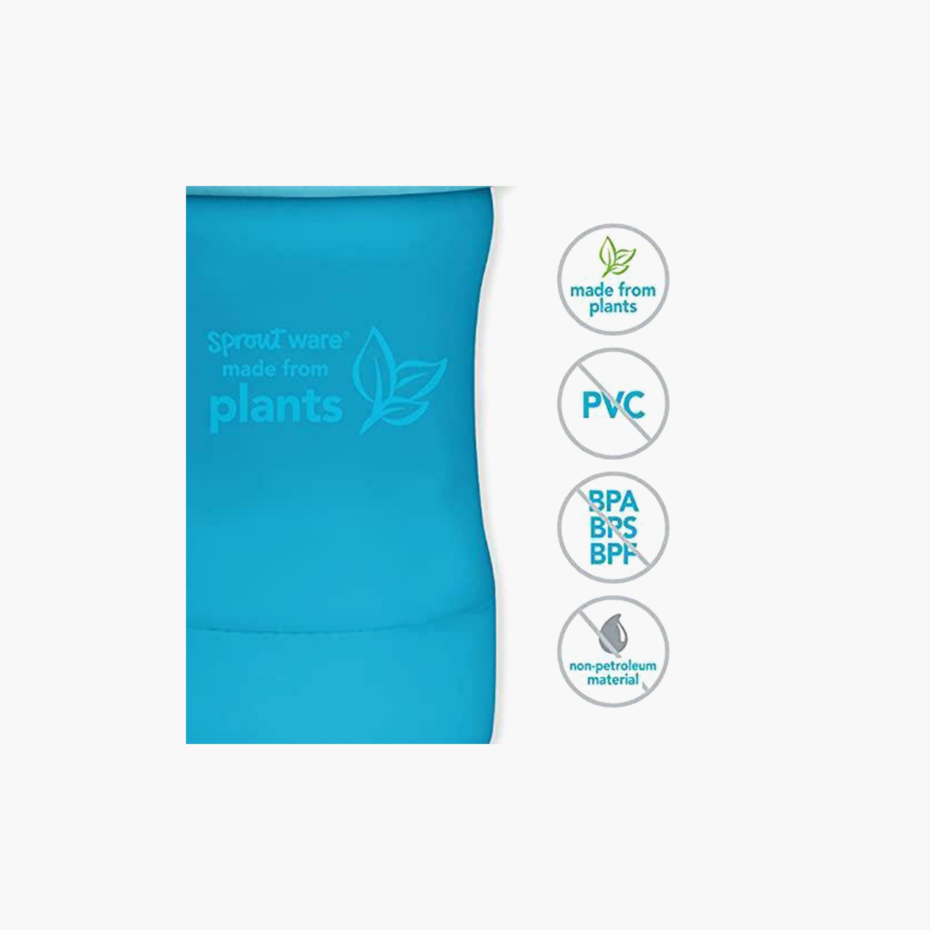 Green Sprouts 295 ml Water Bottle with Straw - 9 months+-baby-feeding-mealtimeessentials-image-4