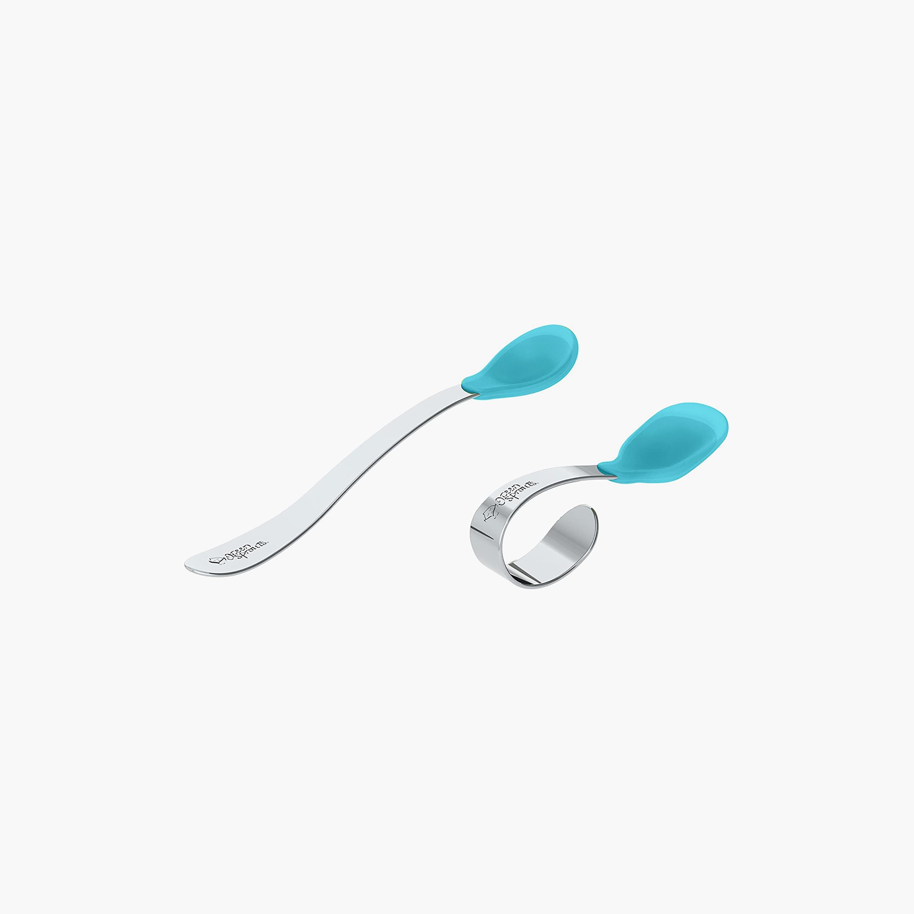 Green Sprouts 2-Piece Learning Spoon Set - 9 months+-baby-feeding-mealtimeessentials-image-1