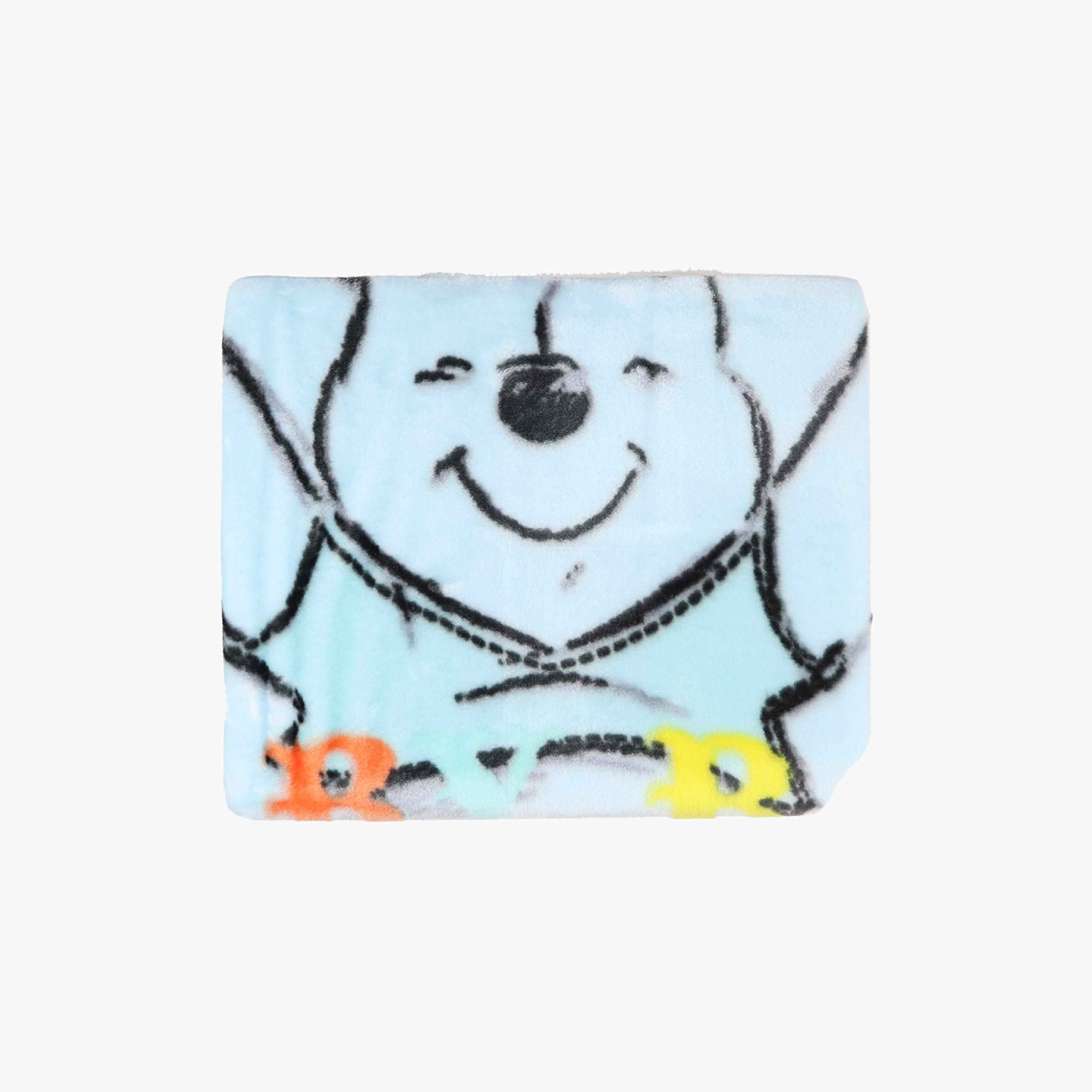 Disney Winnie The Pooh Print Baby Sac Blanket - 80x90 cms-baby-nursery-blanketsandswaddles-blanketsandquilts-image-3