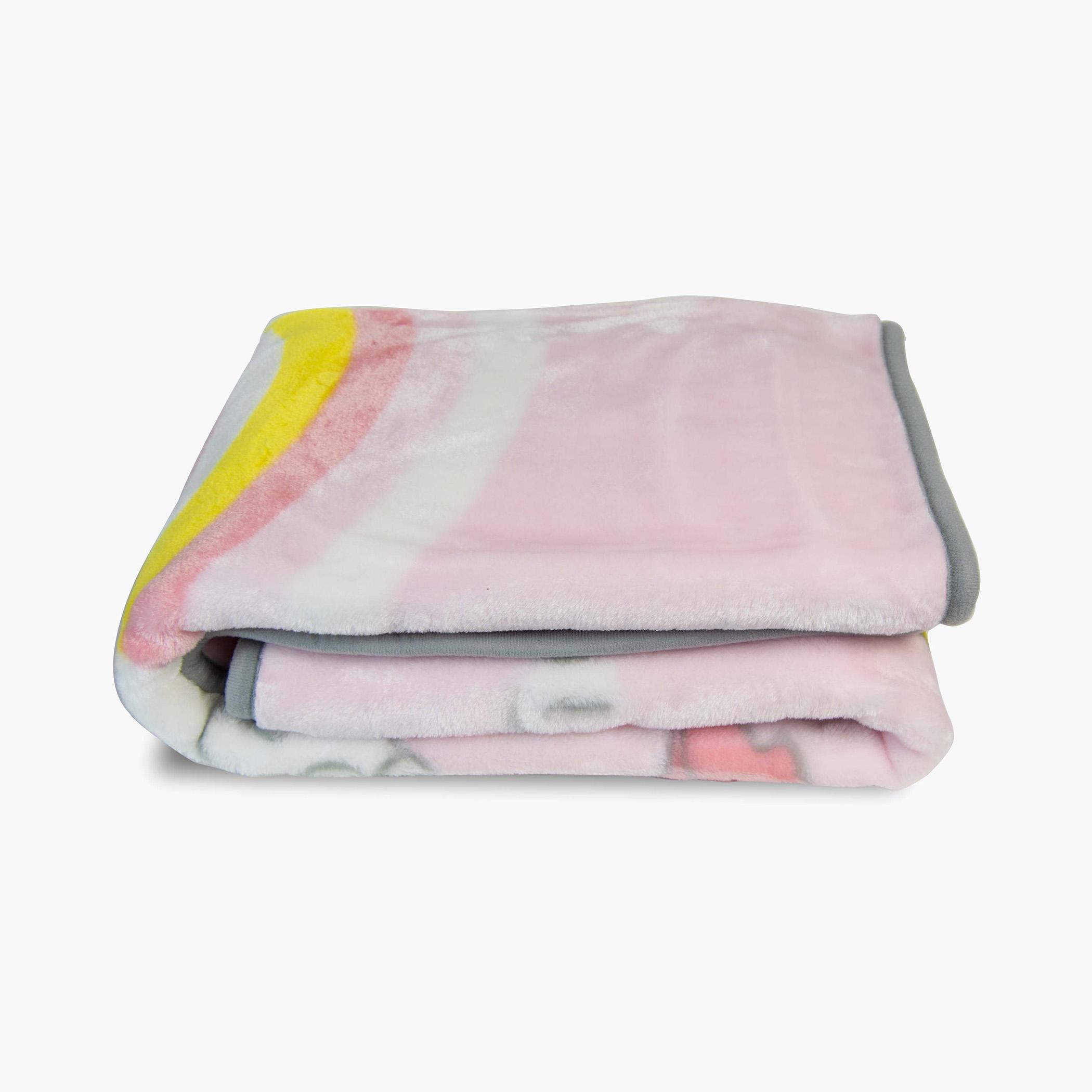 Disney Minnie Mouse Print Raschel  Blanket -  110x80 cms-baby-nursery-blanketsandswaddles-blanketsandquilts-image-6