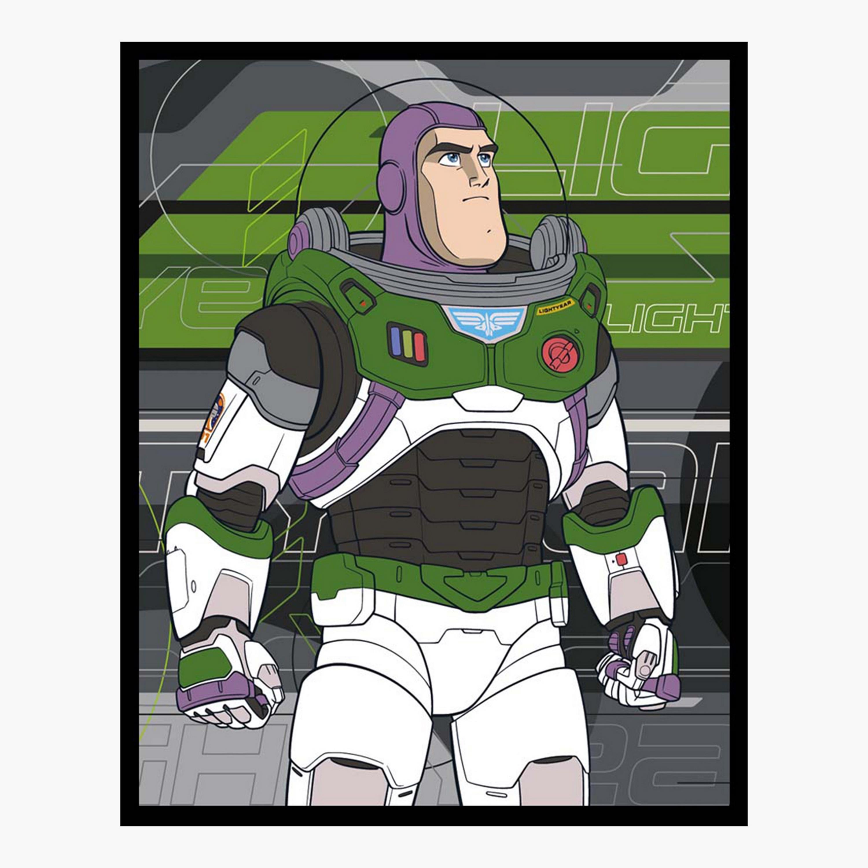 Disney Buzz Lightyear Print Polar Fleece Blanket - 100x150 cms-baby-nursery-blanketsandswaddles-blanketsandquilts-image-3