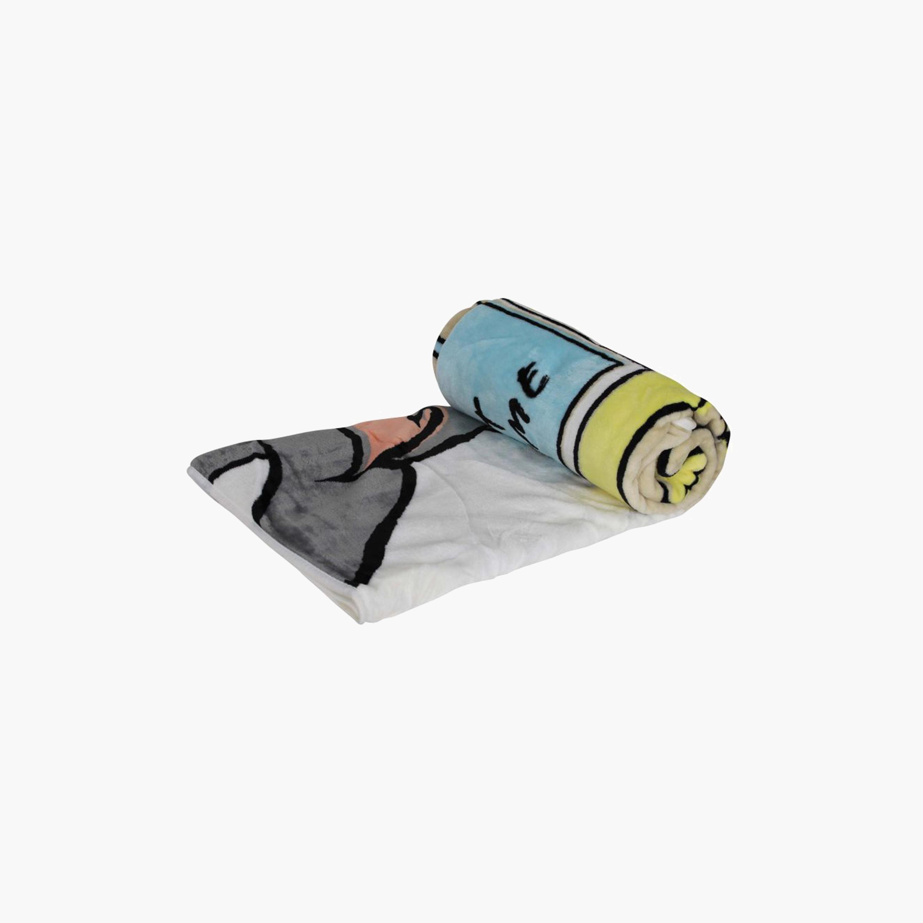 Tom and Jerry Print Raschel  Blanket - 220x160 cms-baby-nursery-blanketsandswaddles-blanketsandquilts-image-3