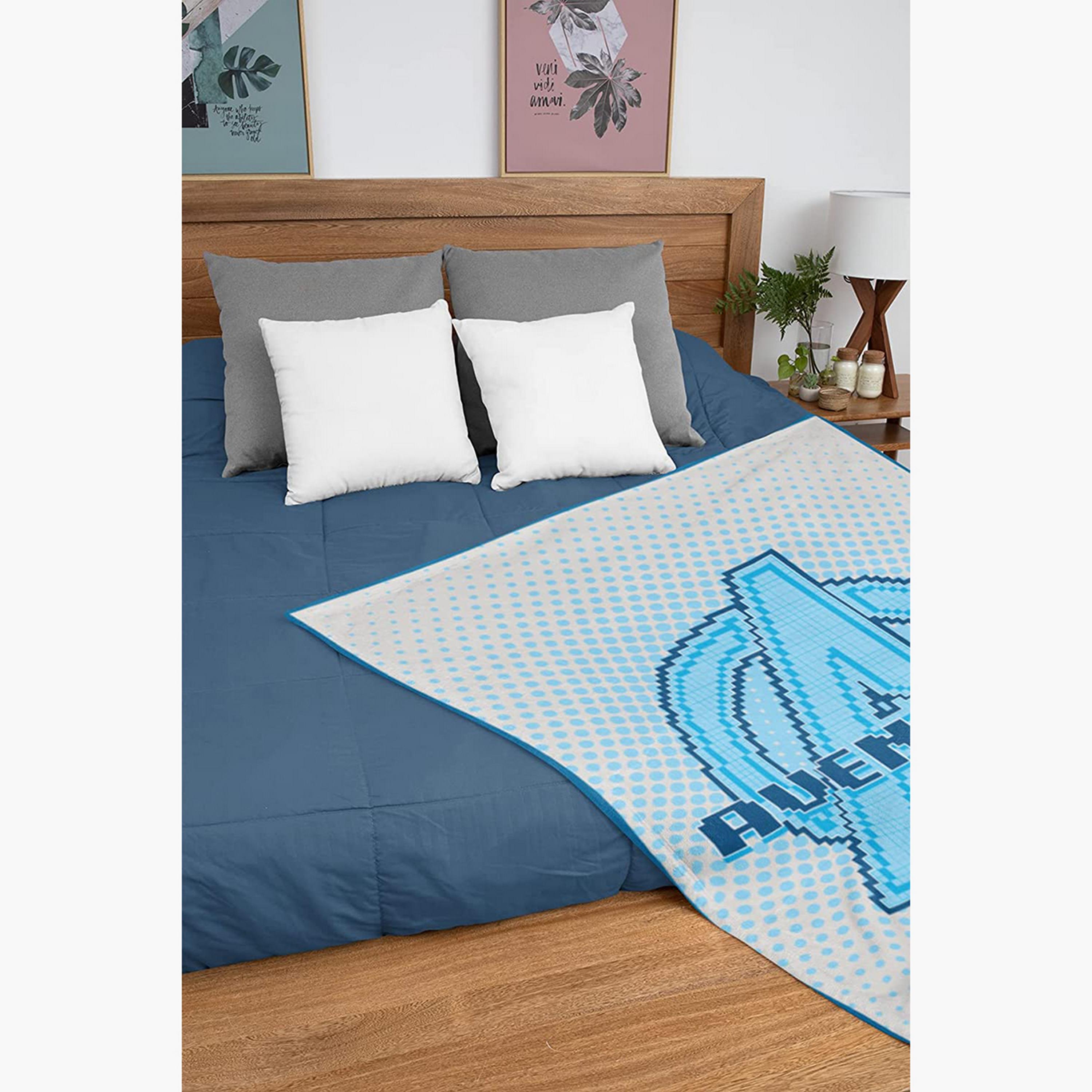 Avengers Print Flannel Blanket - 160x220 cms-baby-nursery-blanketsandswaddles-blanketsandquilts-image-3
