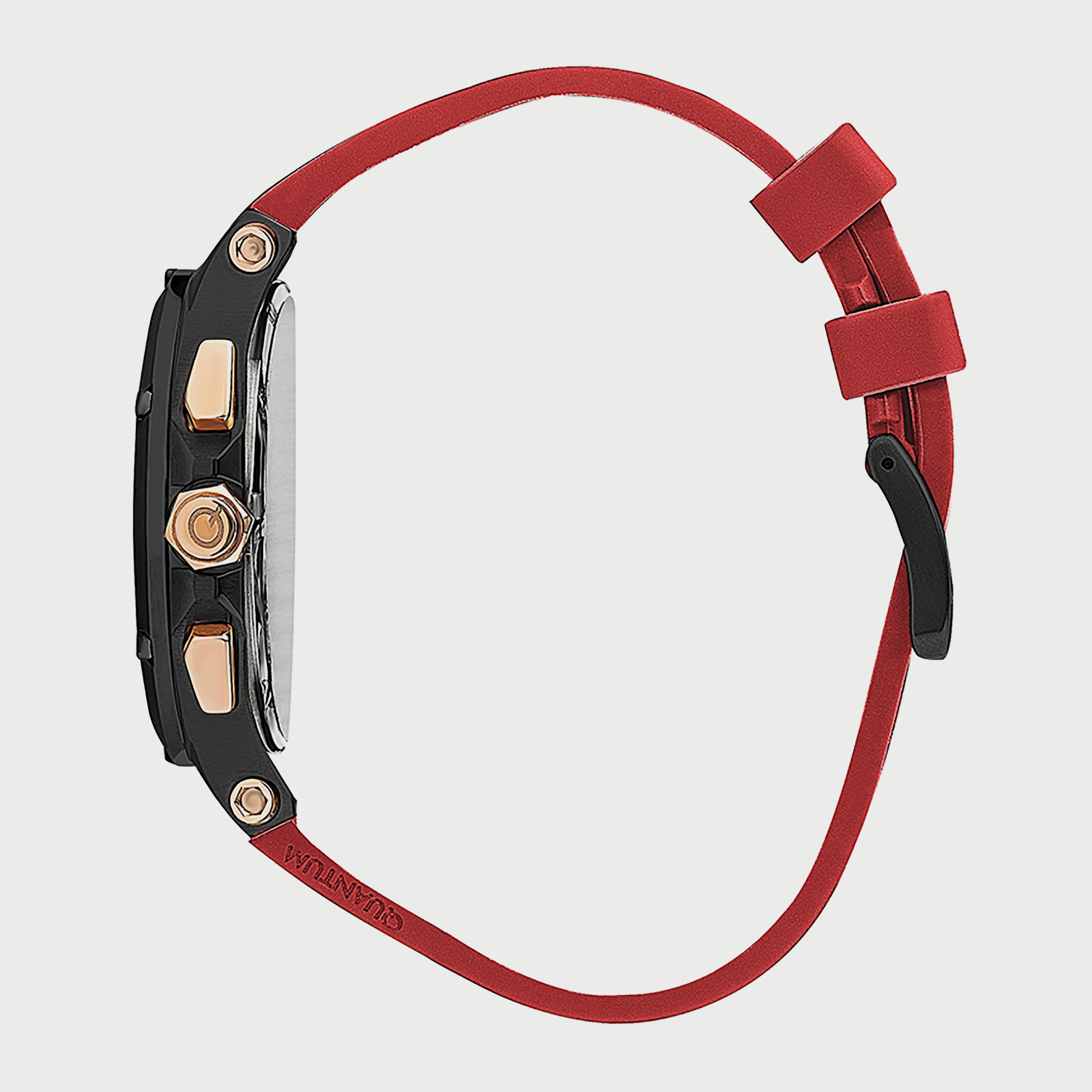 ساعة كوانتوم للرجال كرونوغراف باللون الأحمر وبسوار سيليكون HNG905.658-men-watchesandjewellery-watches-image-2