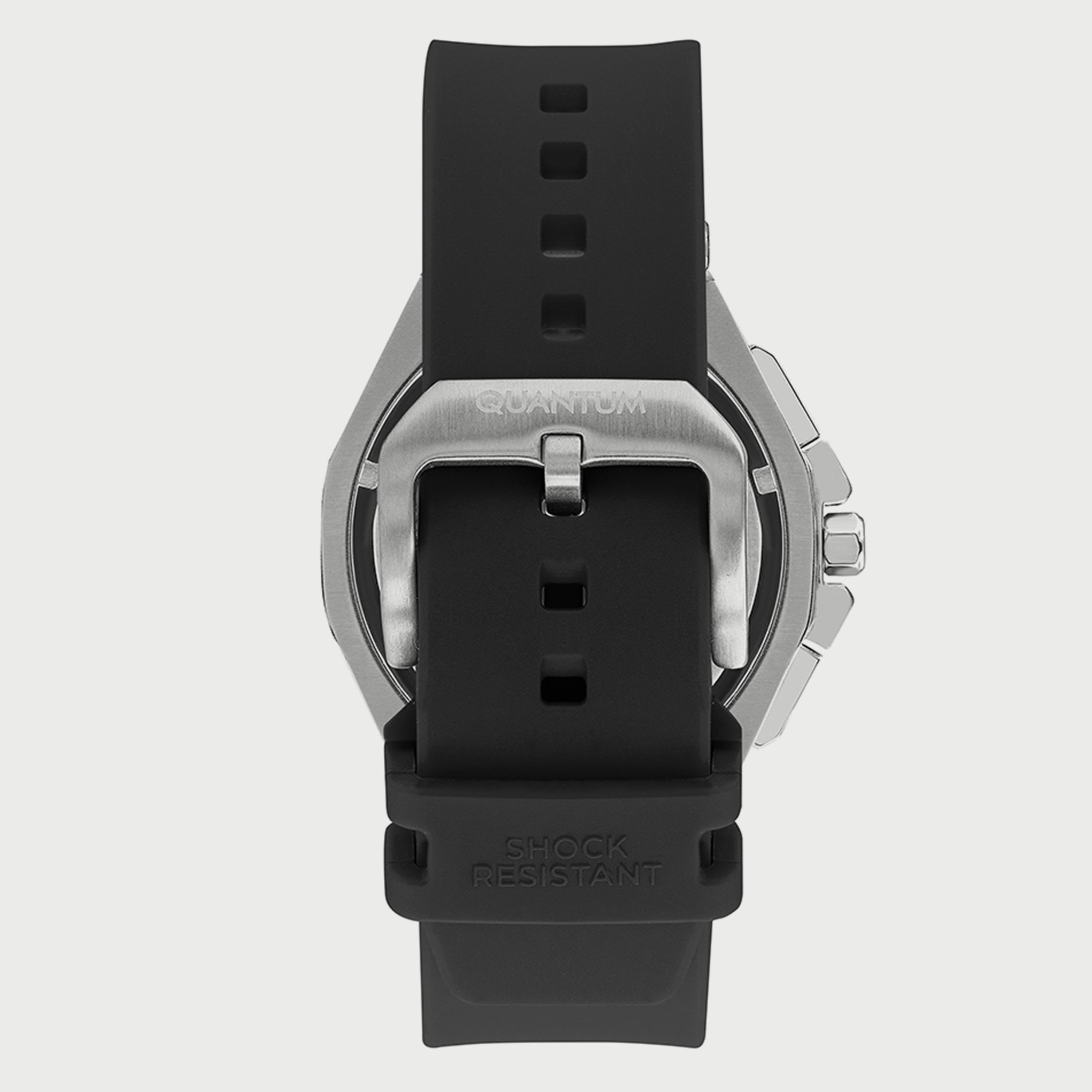 ساعة كوانتوم للرجال كرونوغراف بسوار سيليكون باللون الأسود PWG1005.351-men-watchesandjewellery-watches-image-3