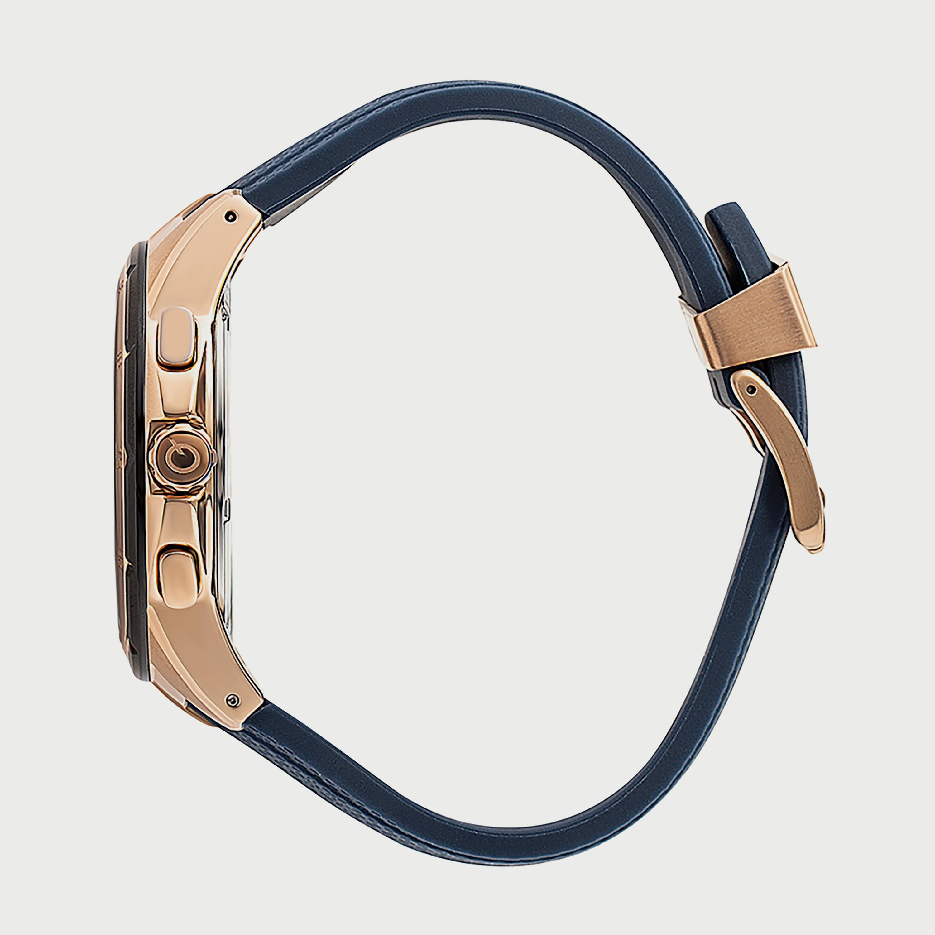  PWG953.069 ساعة للرجال من كوانتوم كرونوغراف بحزام سيليكون الأزرق-men-watchesandjewellery-watches-image-2