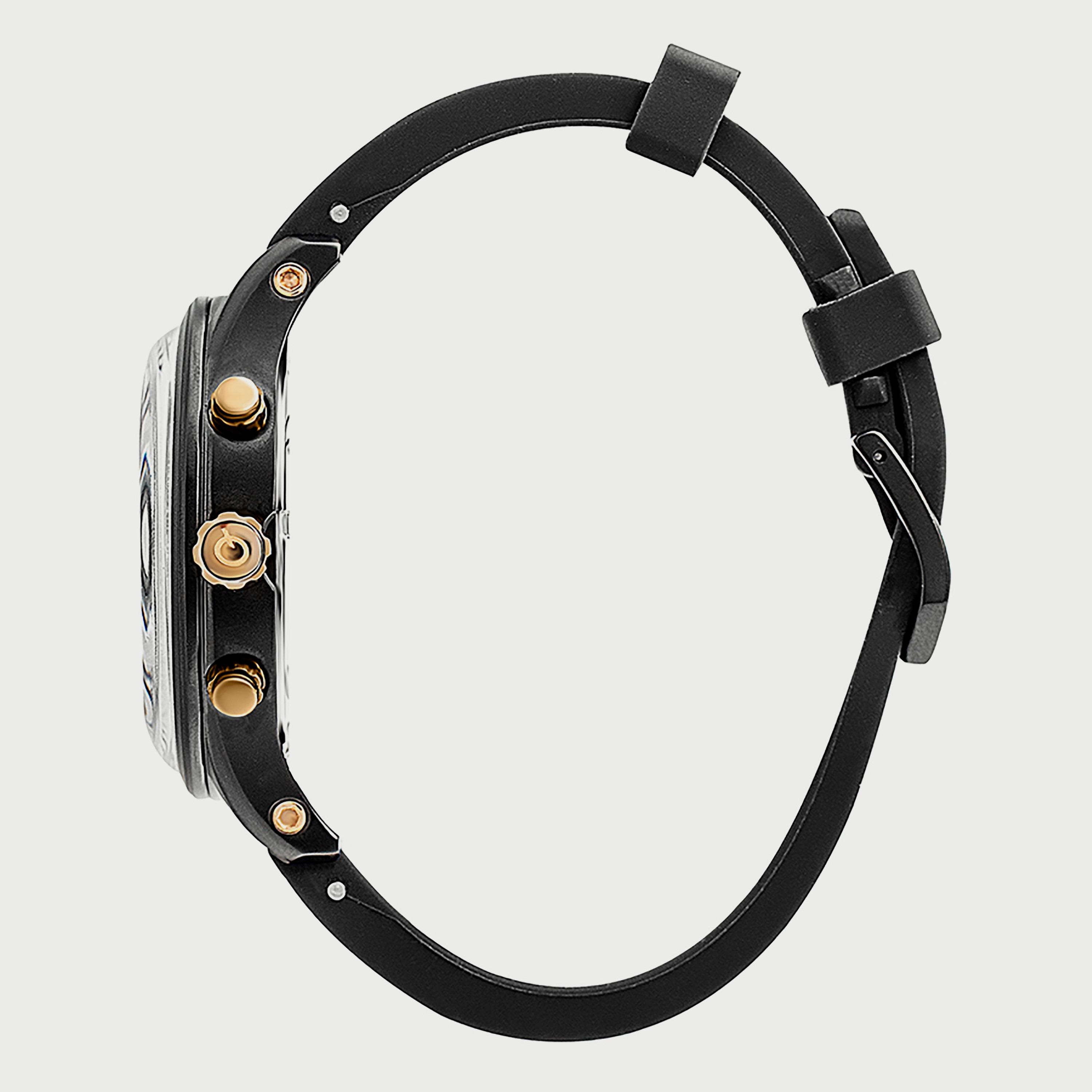 ساعة كوانتوم للرجال كرونوغراف بسوار سيليكون باللون الأسود PWG773.651-men-watchesandjewellery-watches-image-2