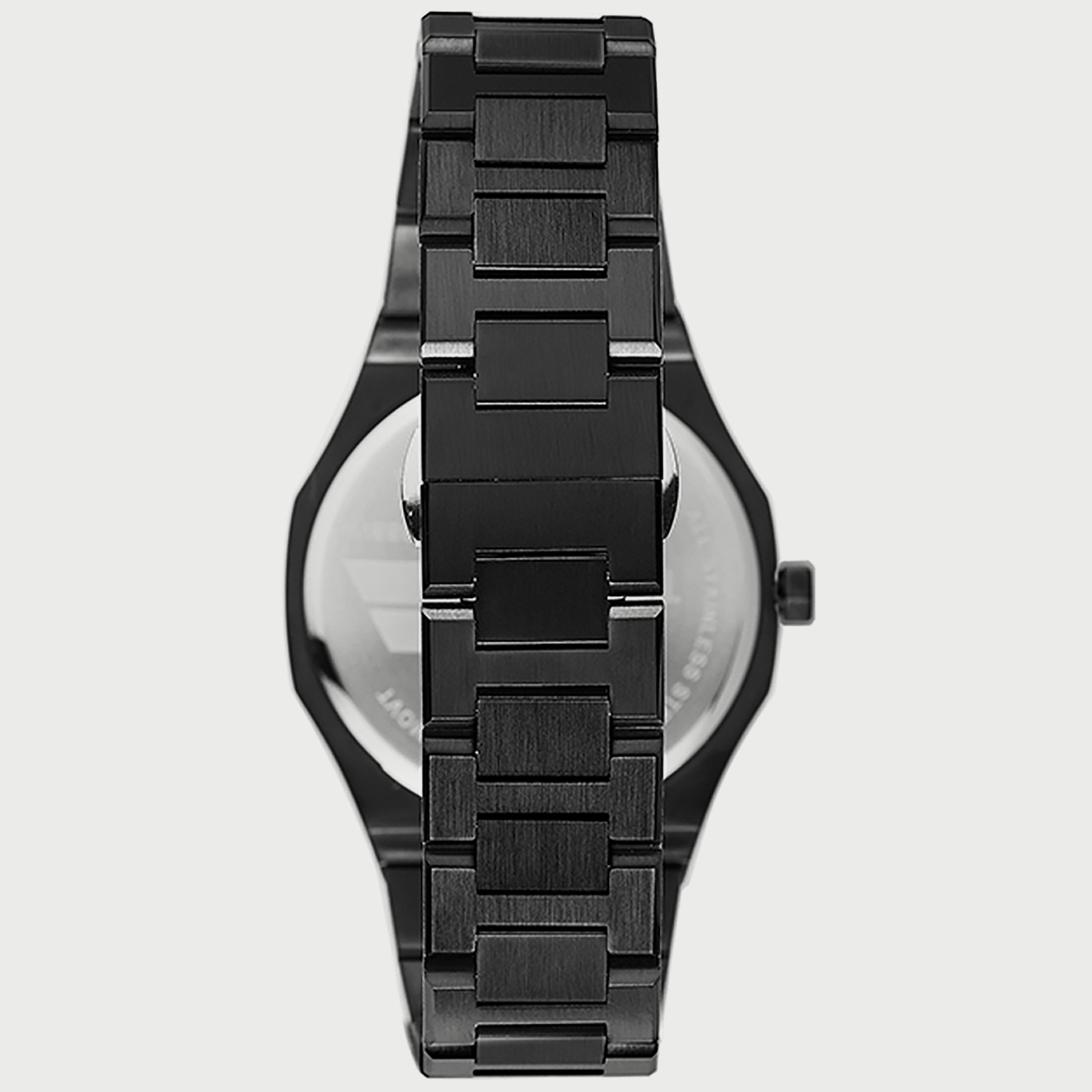 ساعة تورنادو للرجال بسوار من الستانلس ستيل باللون الأسود T21003-BBBBK-men-watchesandjewellery-watches-image-3